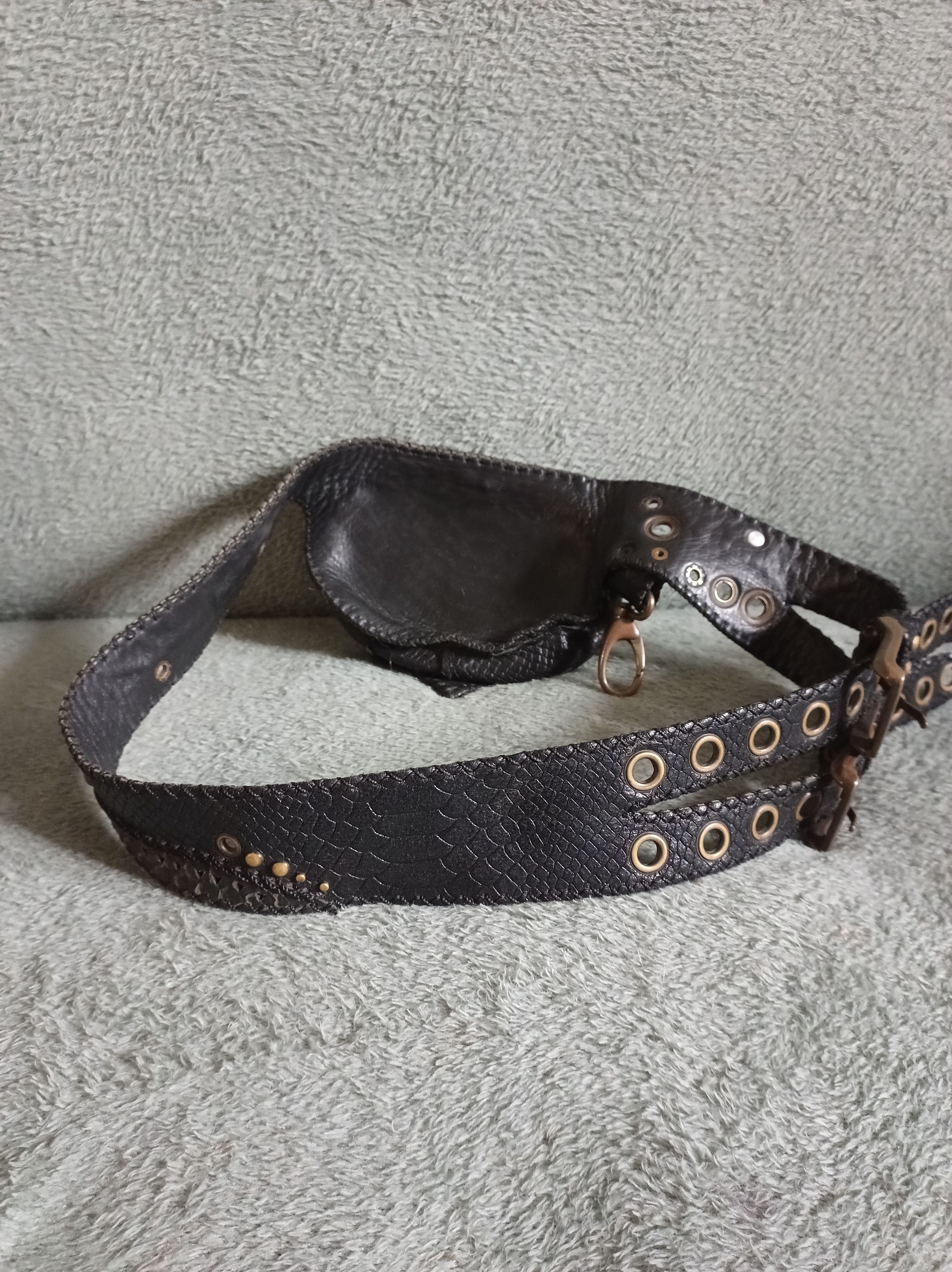 Handmade Leather Designer Handmade Vintage Belt Bag Size ONE SIZE - 5 Thumbnail