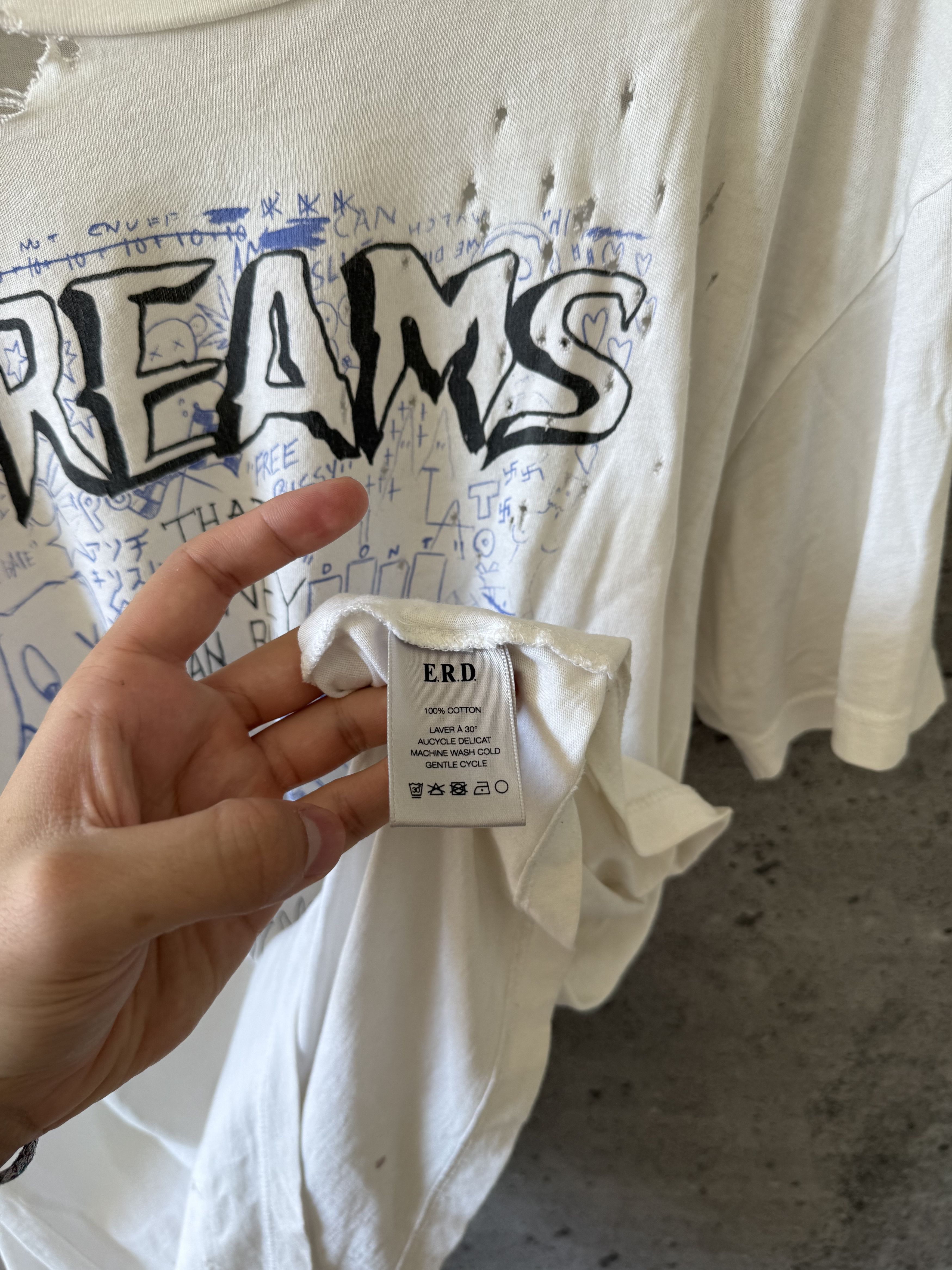 Enfants Riches Deprimes Enfants riches deprimes dreams thrashed t shirt Size US L / EU 52-54 / 3 - 6 Thumbnail