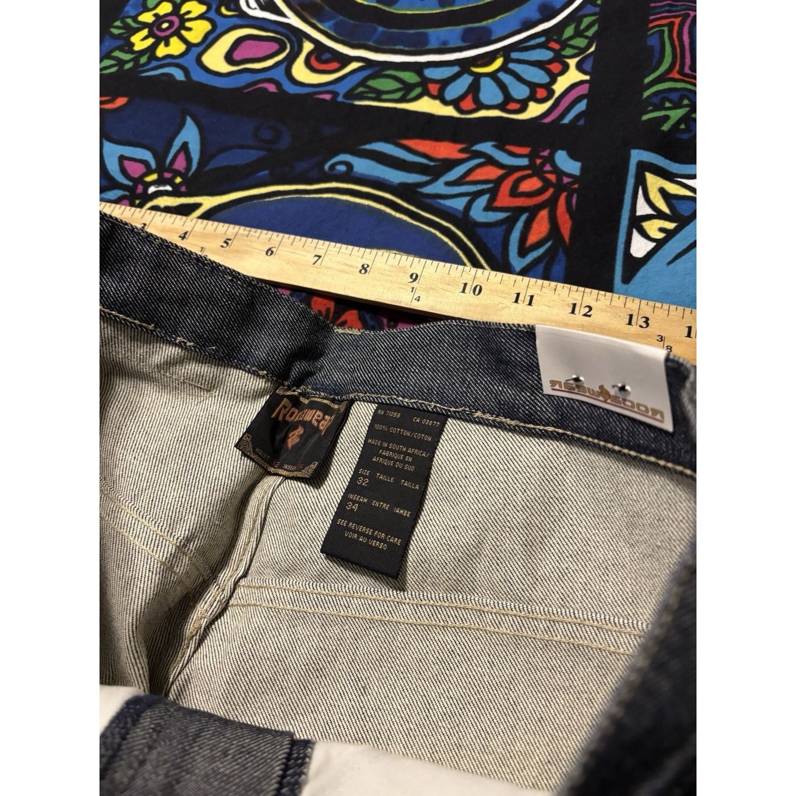 Vintage rocawear pants Y2k 2000s Long Pants 32 X 34 Rare Hip Hop Size US 32 / EU 48 - 8 Thumbnail
