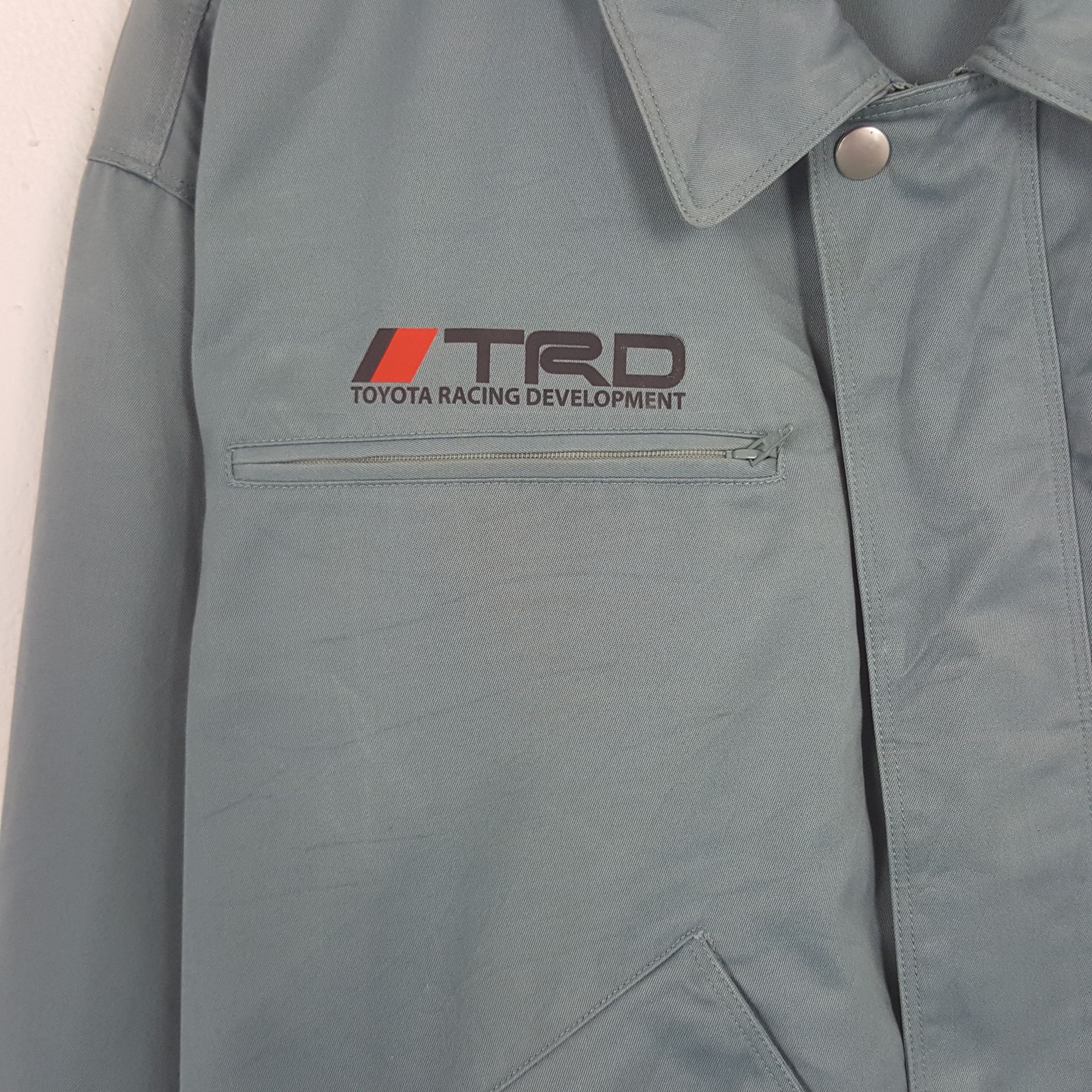 Japanese Brand Vintage TRD Toyota Racing Custom Art Sport Jacket Size US XL / EU 56 / 4 - 4 Thumbnail