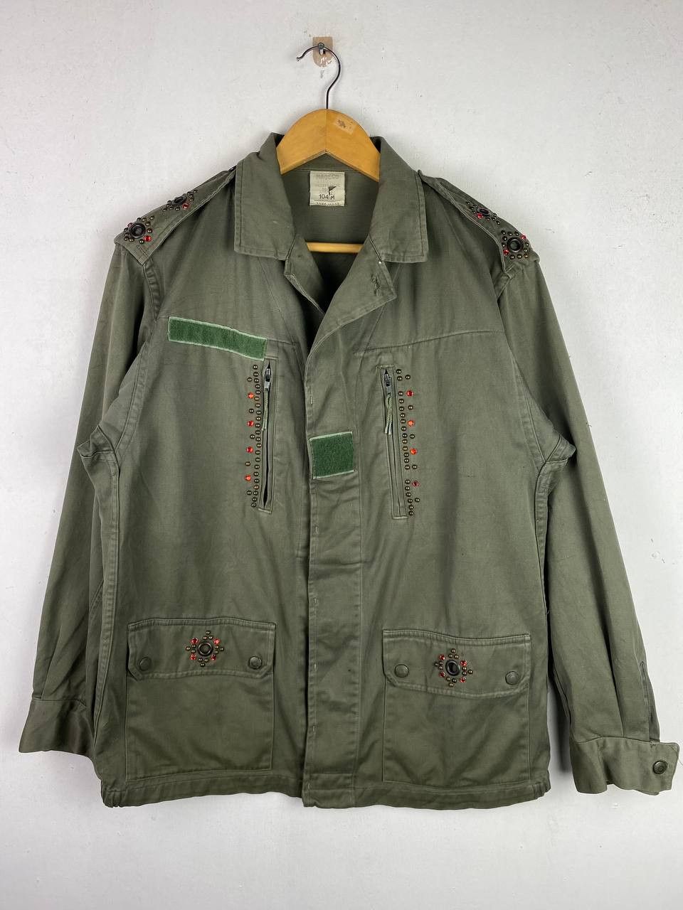 Vintage vintage france military custom university of dallas jacket Size US M / EU 48-50 / 2 - 1 Thumbnail