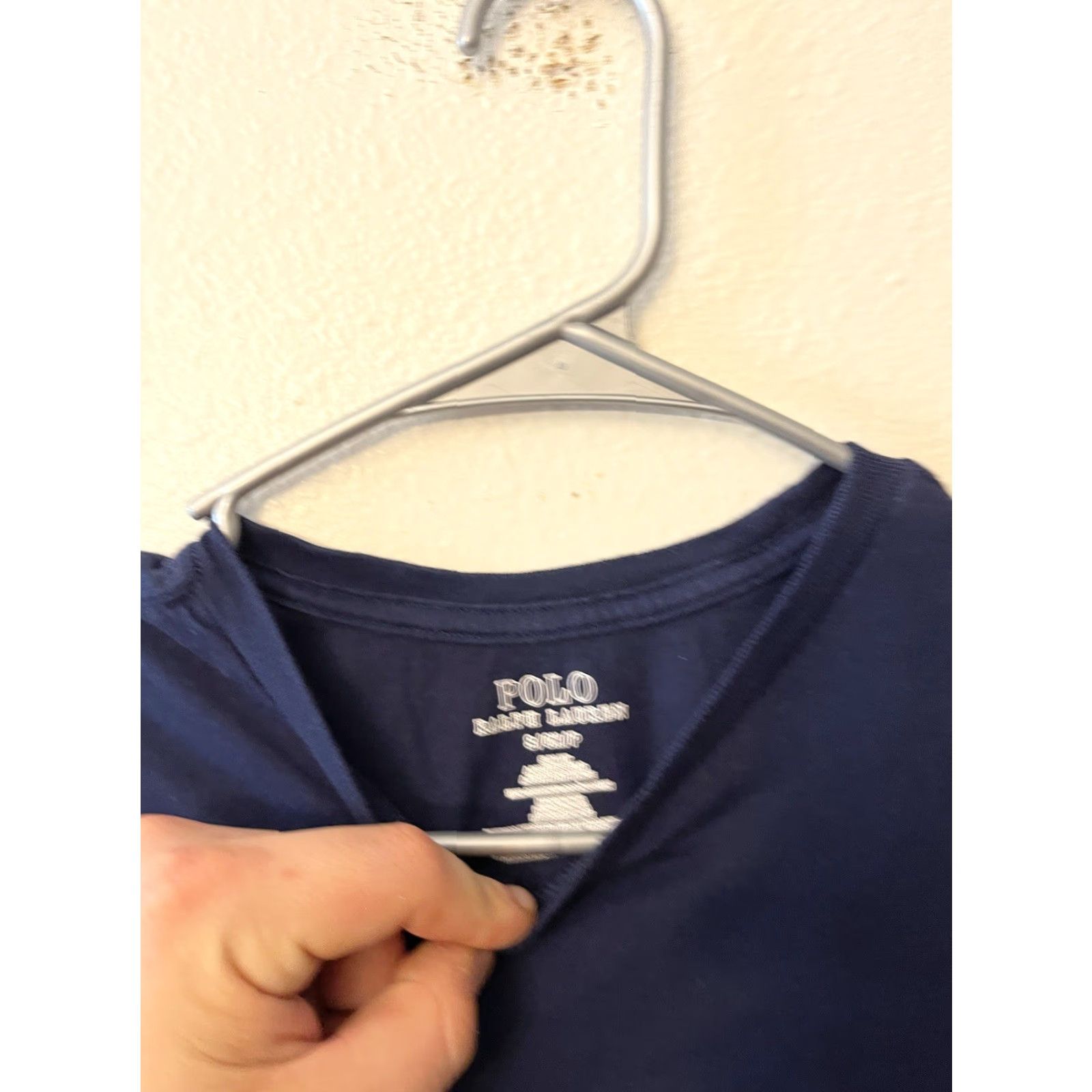 Polo Ralph Lauren Polo Ralph Lauren Sleepwear Shirt Men’s S Sleep Shirt Blue Knit Cotton Long Sleeve Crew Neck EUC! Small Size US S / EU 44-46 / 1 - 2 Thumbnail