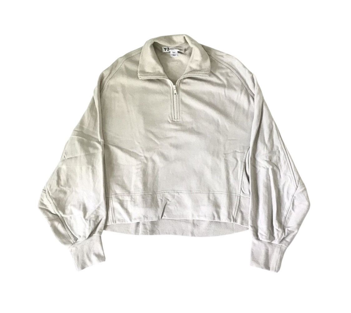 Yohji Yamamoto Yohji yamamoto y-3 half zip logo jacket Size US S / EU 44-46 / 1 - 12 Thumbnail