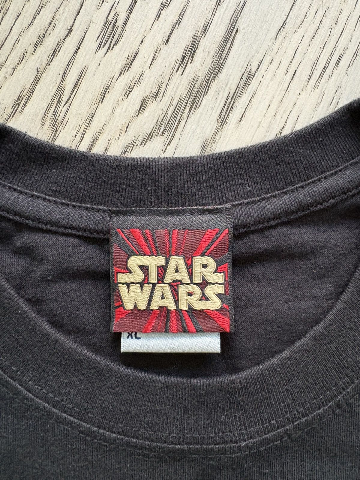 Star Wars Vintage 2000s Star Wars Yoda Graphic Tee (Jerzees Tag) Size US XL / EU 56 / 4 - 3 Thumbnail