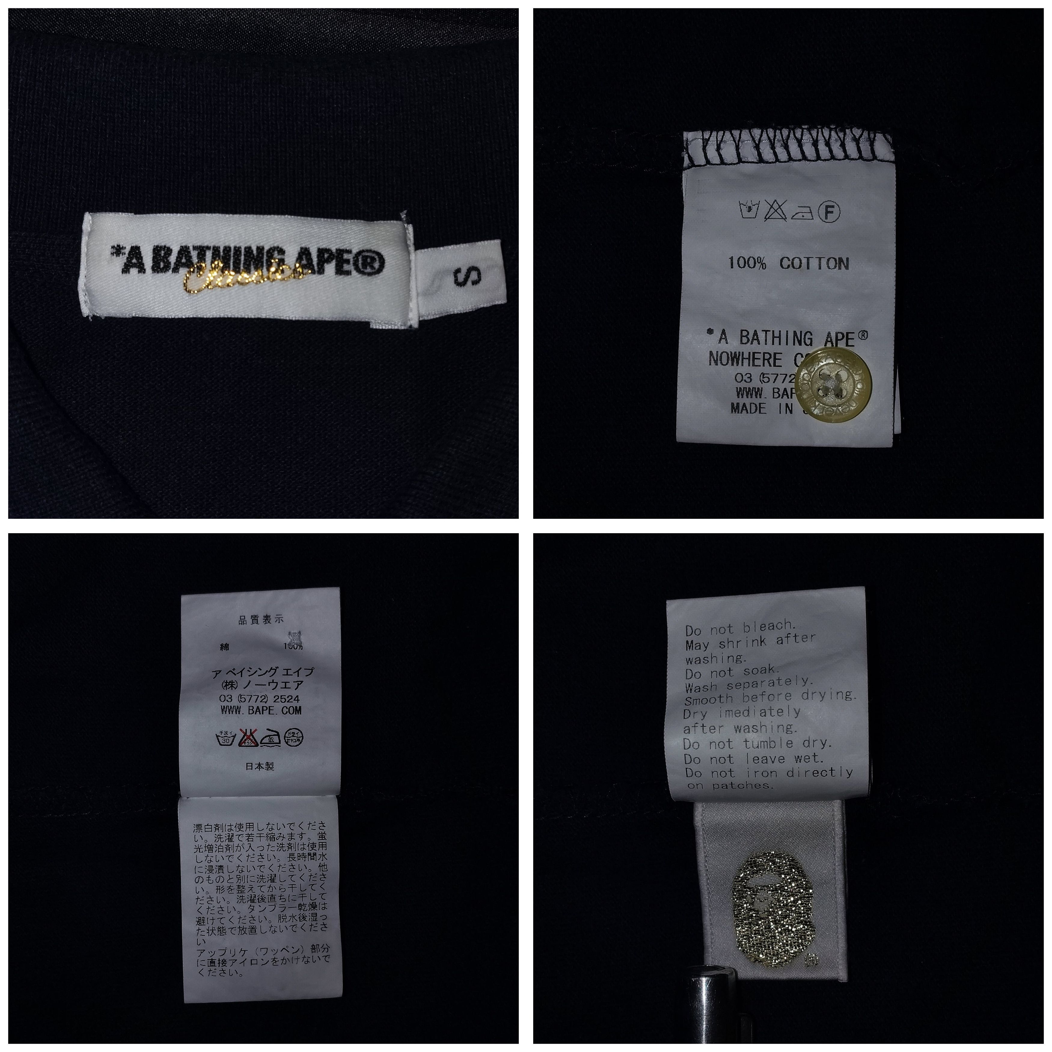Bape 2008 Bape Point Ape Polo Size US S / EU 44-46 / 1 - 7 Thumbnail