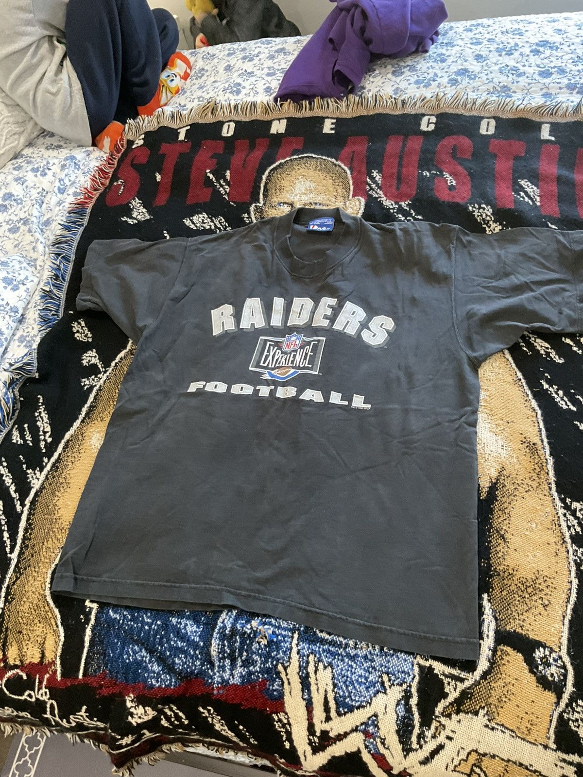 Vintage Vintage Los Angeles raiders xl shirt Size US XL / EU 56 / 4 - 1 Thumbnail