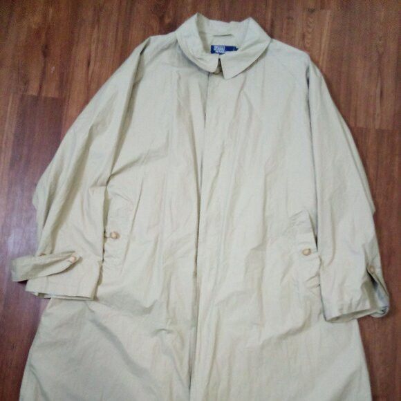 Polo Ralph Lauren Vintage Polo Ralph Lauren Pea Coat Overcoat Trench Size US XL / EU 56 / 4 - 2 Thumbnail