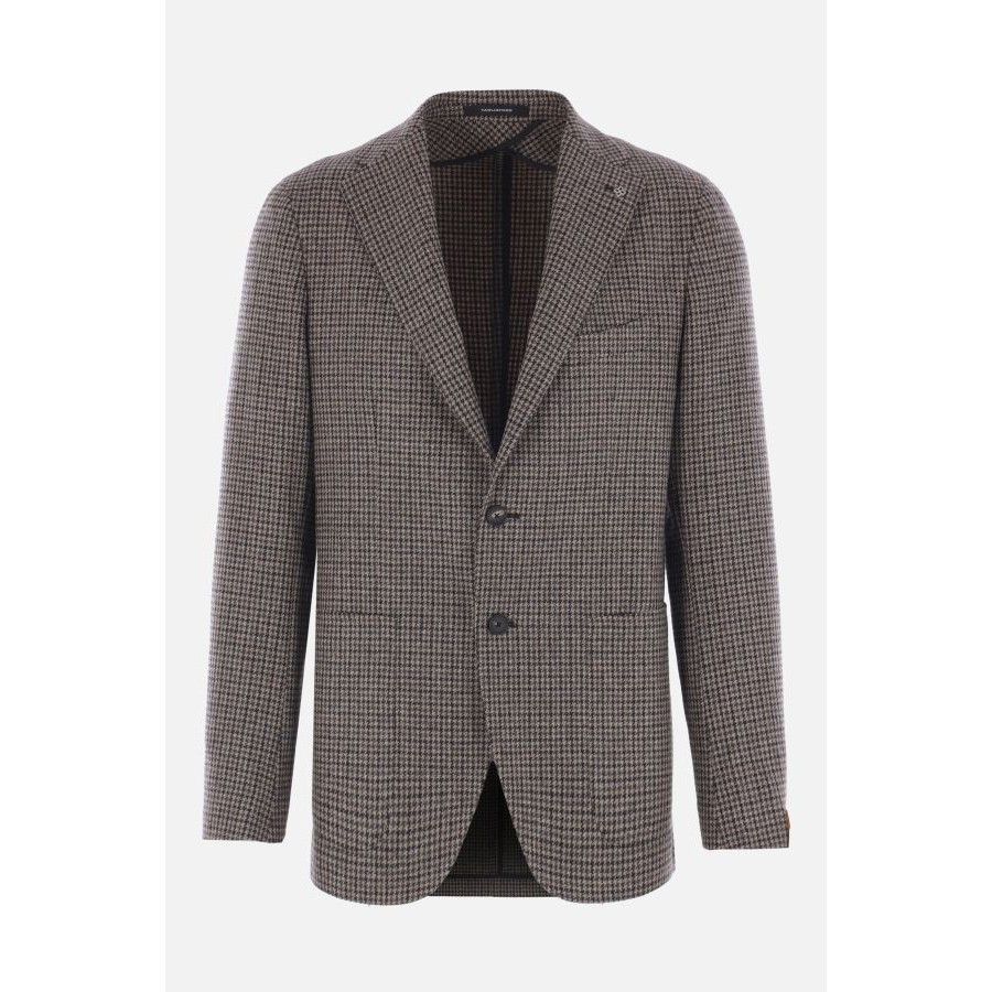 Tagliatore TAGLIATORE Grey Wool Single Breasted Jacket New & Authentic Size US L / EU 52-54 / 3 - 1 Thumbnail
