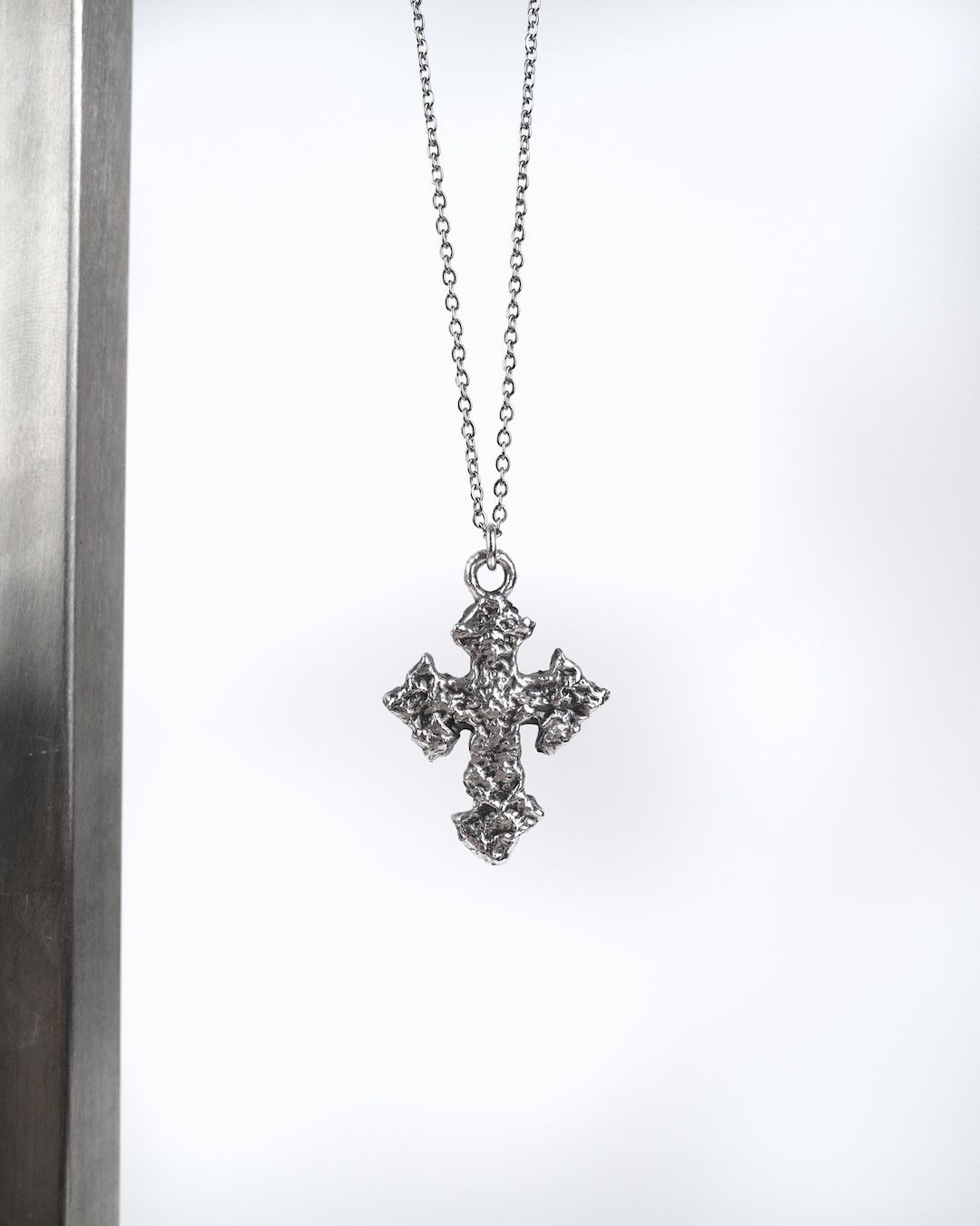 Other MELTED CROSS STECHEN SILVER SUSPENSION Size ONE SIZE - 1 Thumbnail