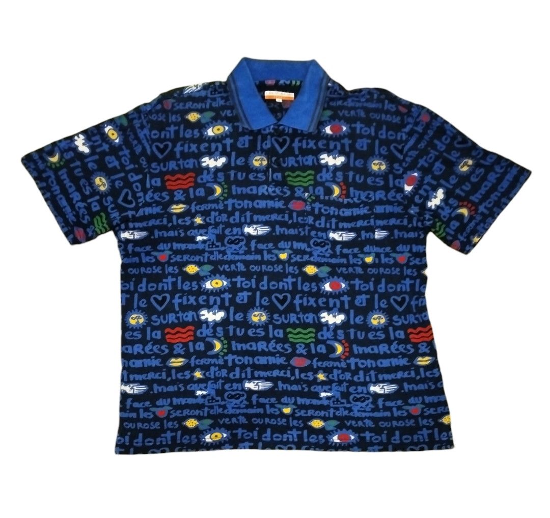 Designer × Jean Charles De Castelbajac Castelbajac Sport Button up Shirt Size US XL / EU 56 / 4 - 1 Thumbnail