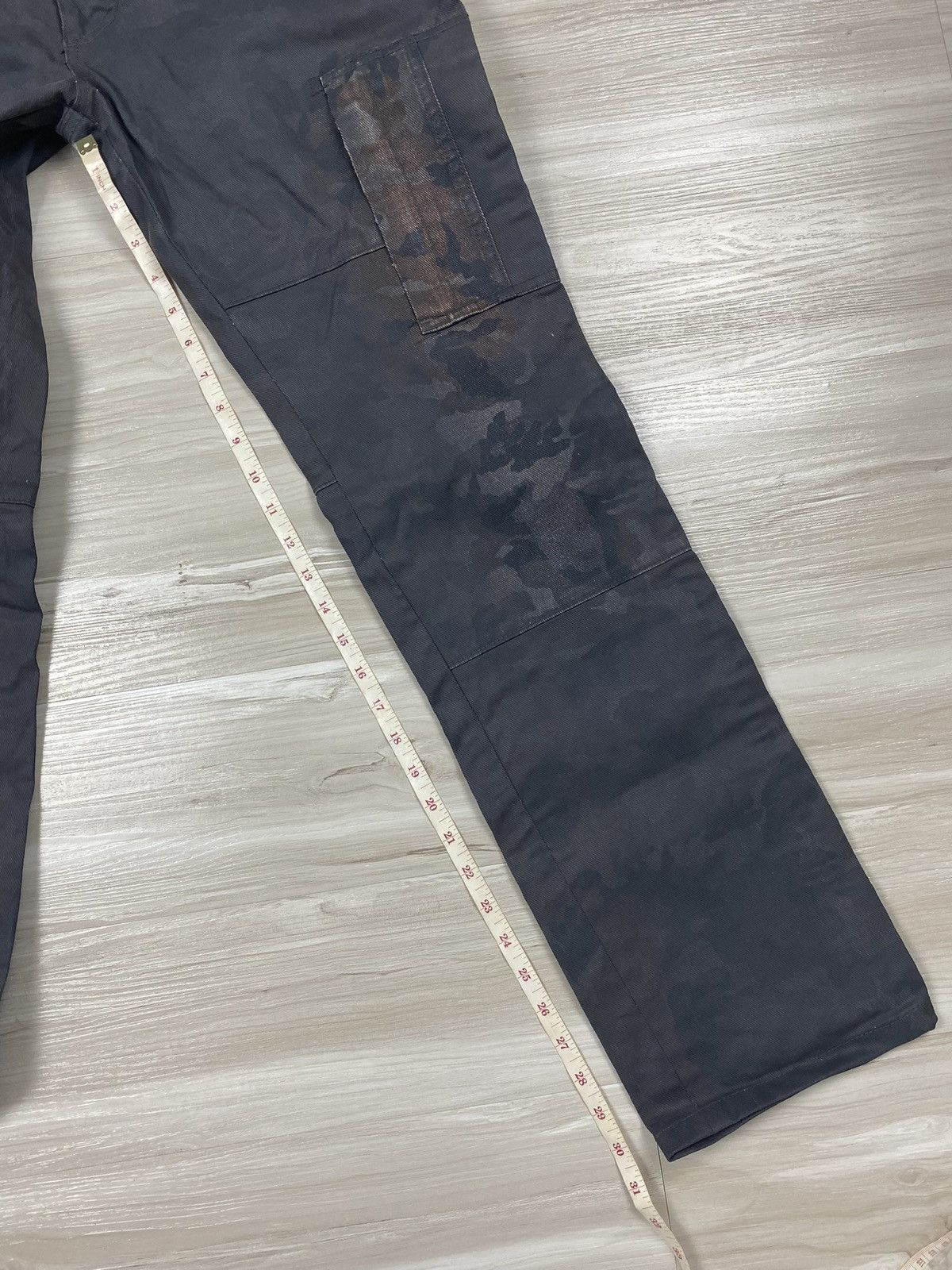 If Six Was Nine × Japanese Brand × L7 Real Hip 2000s L7 real hip cargo pocket pants design camo Size US 32 / EU 48 - 13 Thumbnail