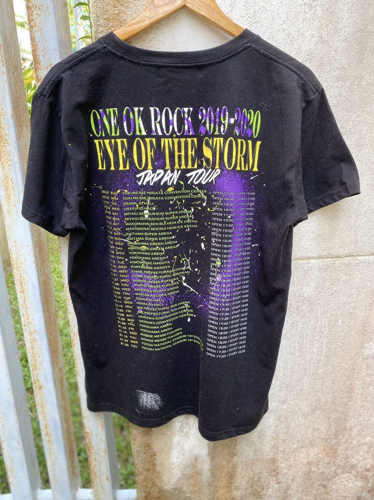 Band Tees × Japanese Brand × Vintage VINTAGE BAND EYES THE STORM SHIRT JAPAN TOUR Size US L / EU 52-54 / 3 - 2 Thumbnail