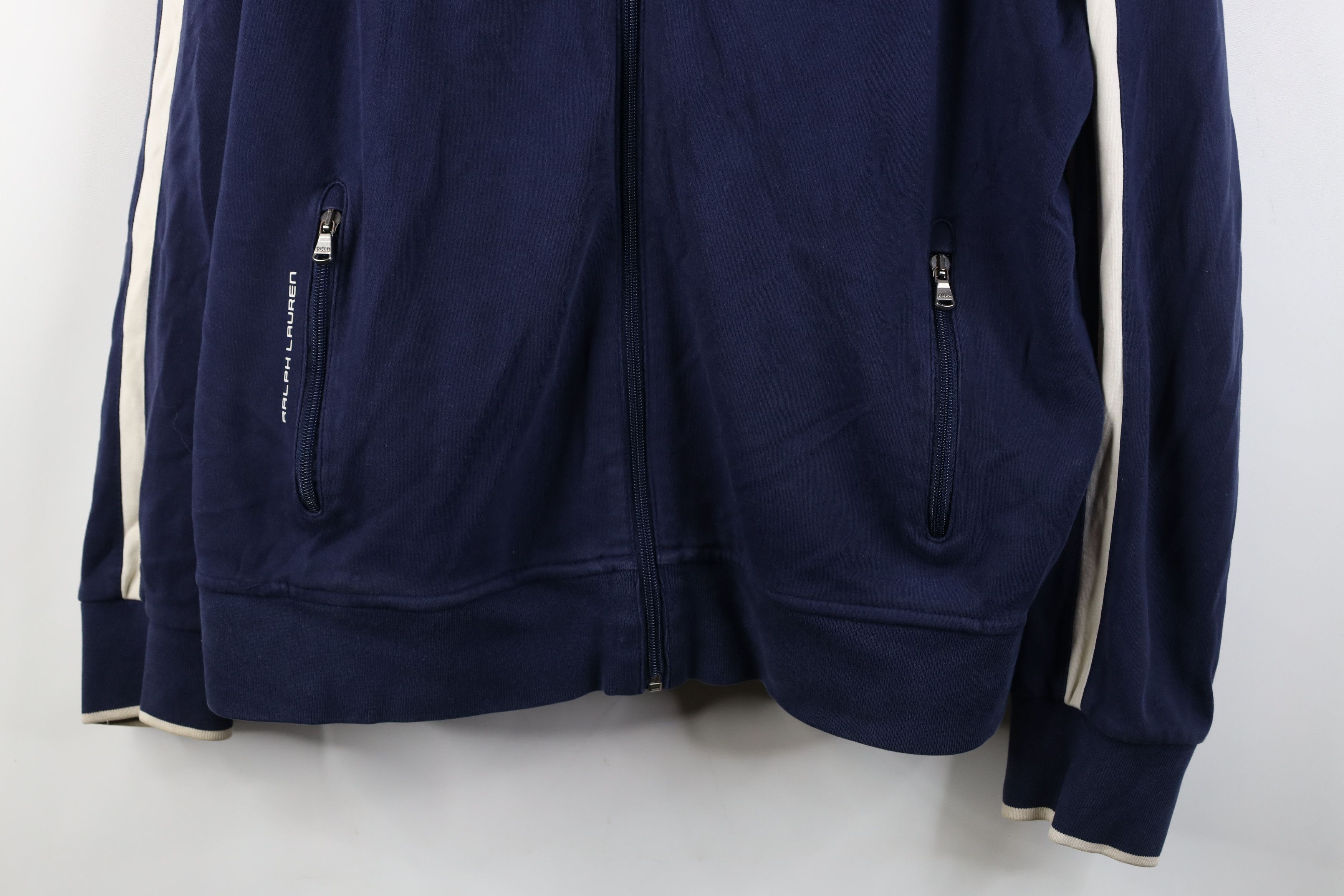 Ralph Lauren Vintage 90s Y2K Ralph Lauren Spell Out Big Pony Zip Jacket Size US XL / EU 56 / 4 - 3 Thumbnail