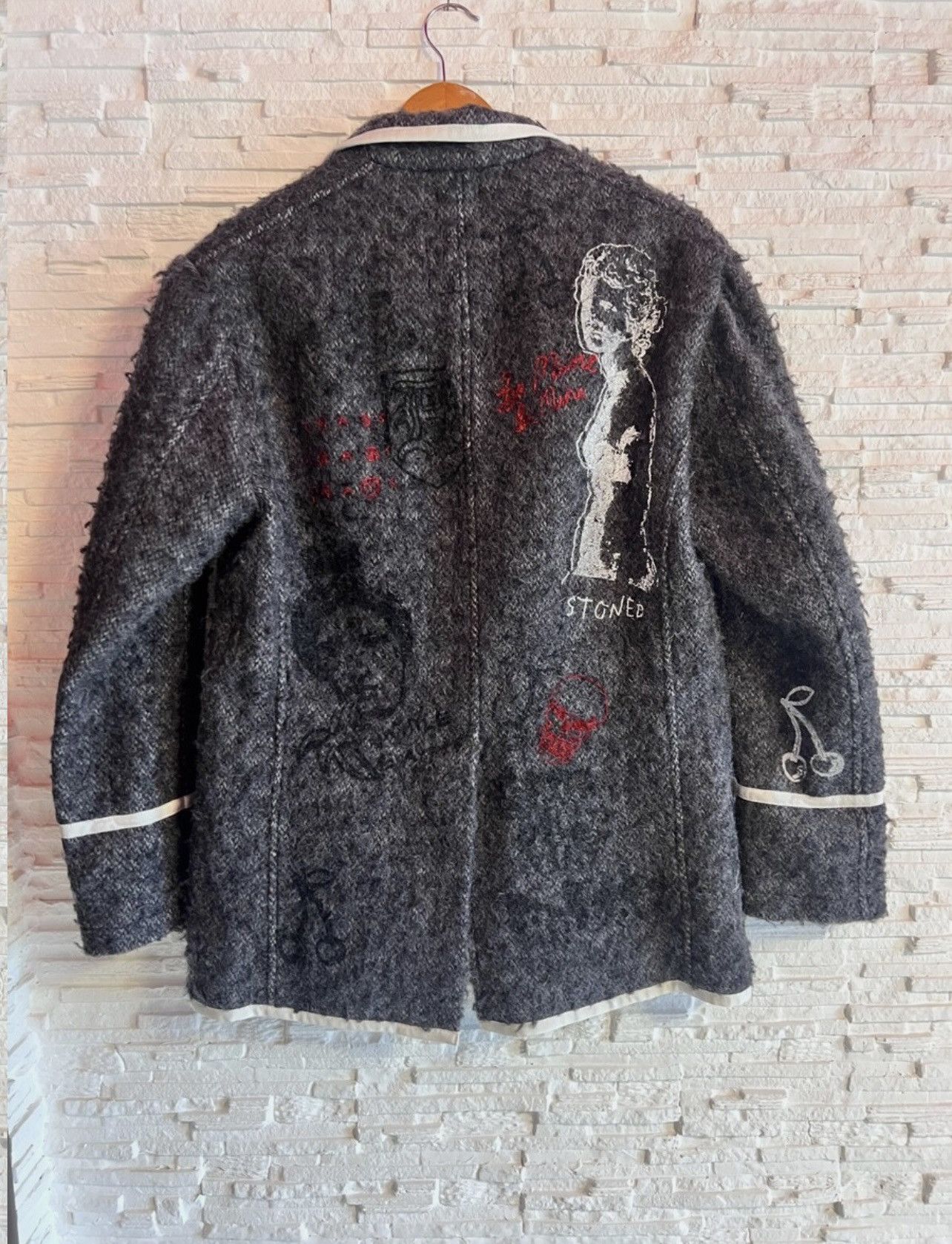 R13 R13 Wool Oversized Blazer – Size XS (Oversized / Unisex) Size 38S - 6 Thumbnail