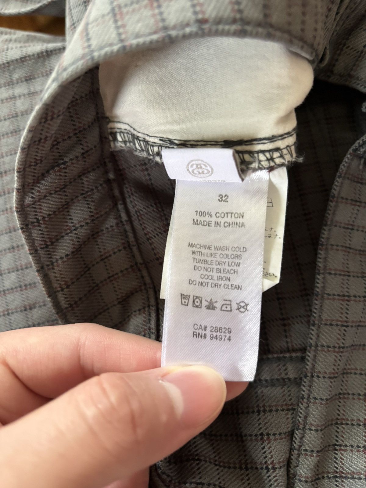 Stussy Stussy Plaid Pants Size US 32 / EU 48 - 4 Thumbnail
