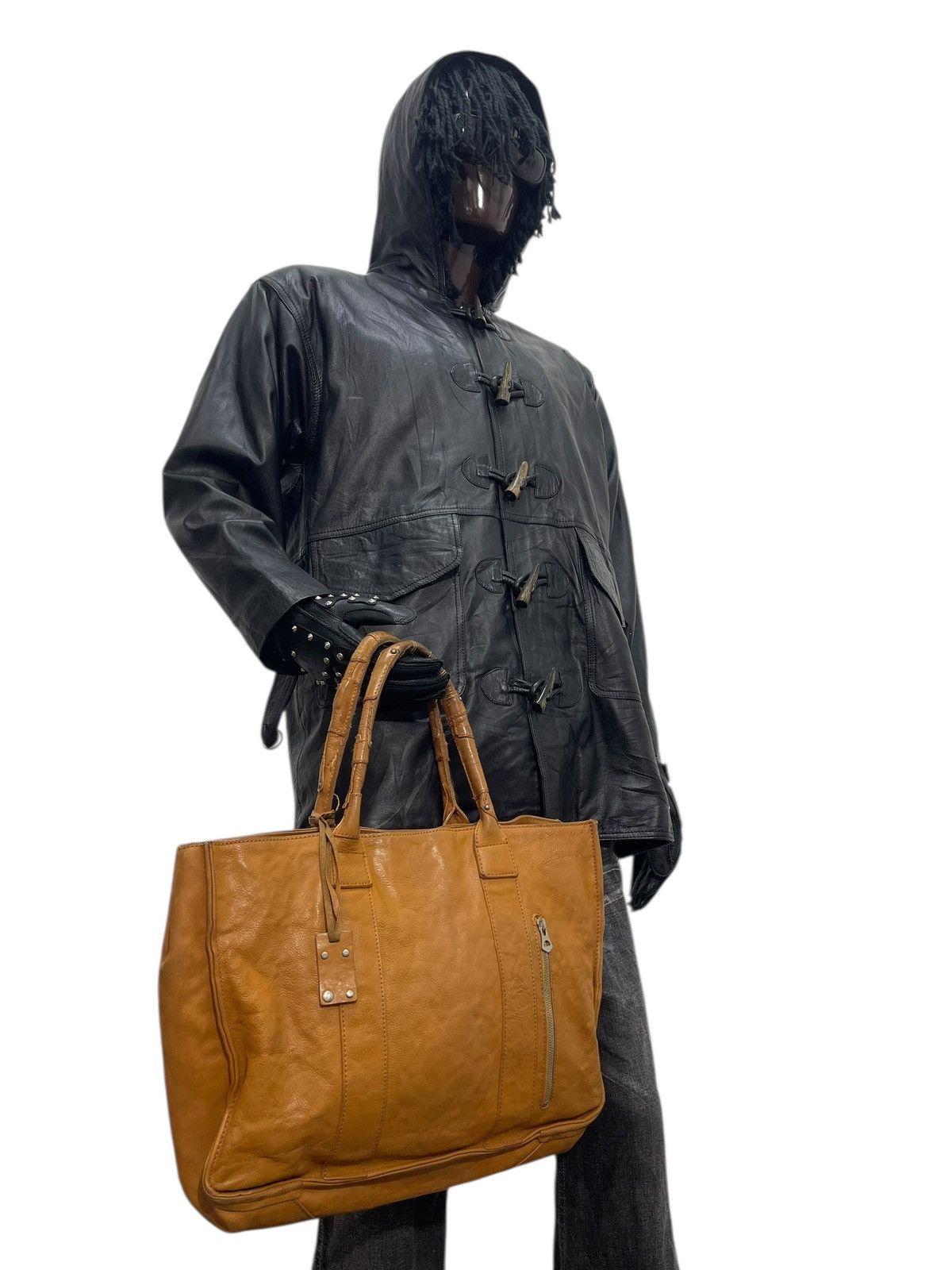 Leather Leather Patina Hergopoch Bag julius dior margiela amiri 9🟩 Size ONE SIZE - 5 Thumbnail