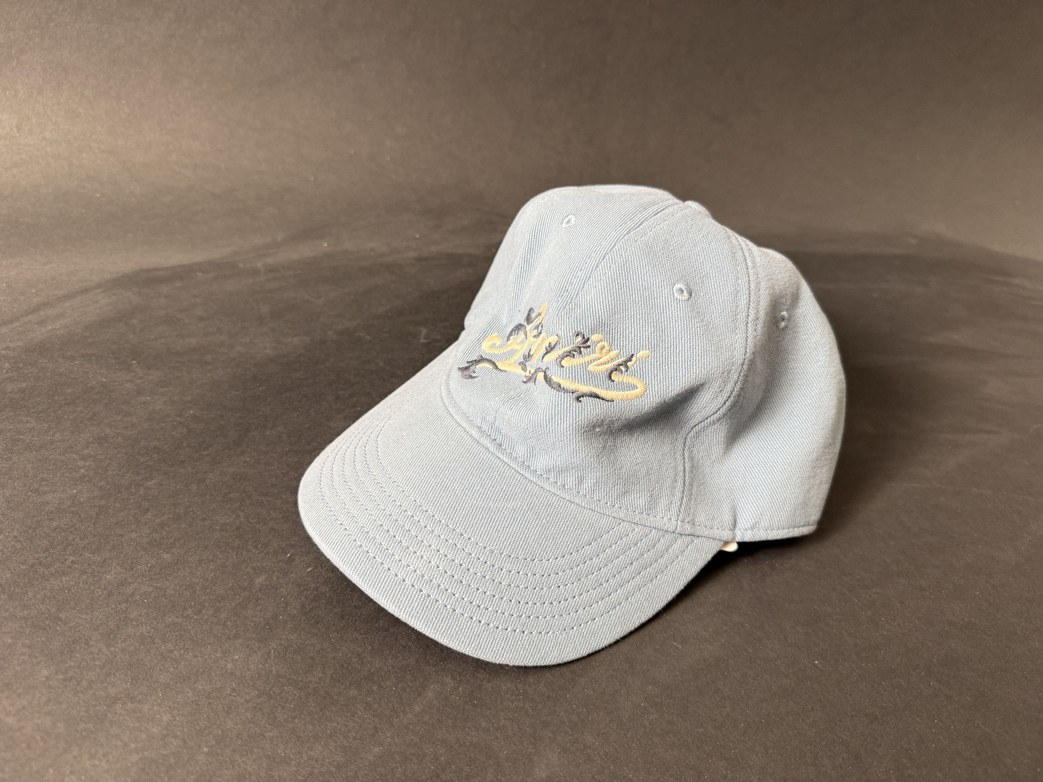 Amiri Barroque Baby Blue Logo Stitched Hat Size ONE SIZE - 3 Thumbnail