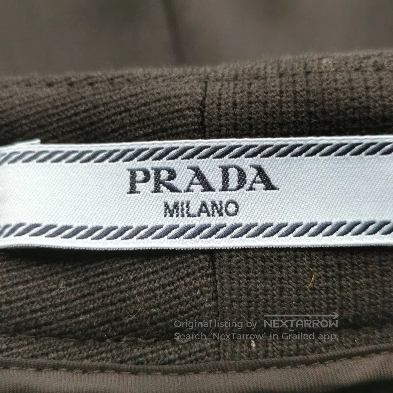 Prada Prada Black Wool Trousers Size 36 . Size 35" - 4 Thumbnail