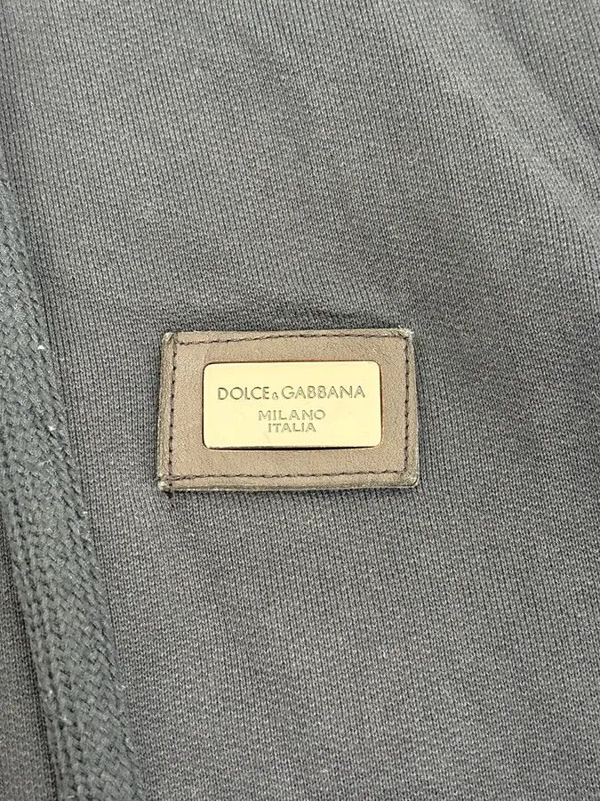 Dolce & Gabbana 2010s Dolce & Gabbana Navy Zip-up Hoodie Size US M / EU 48-50 / 2 - 9 Thumbnail