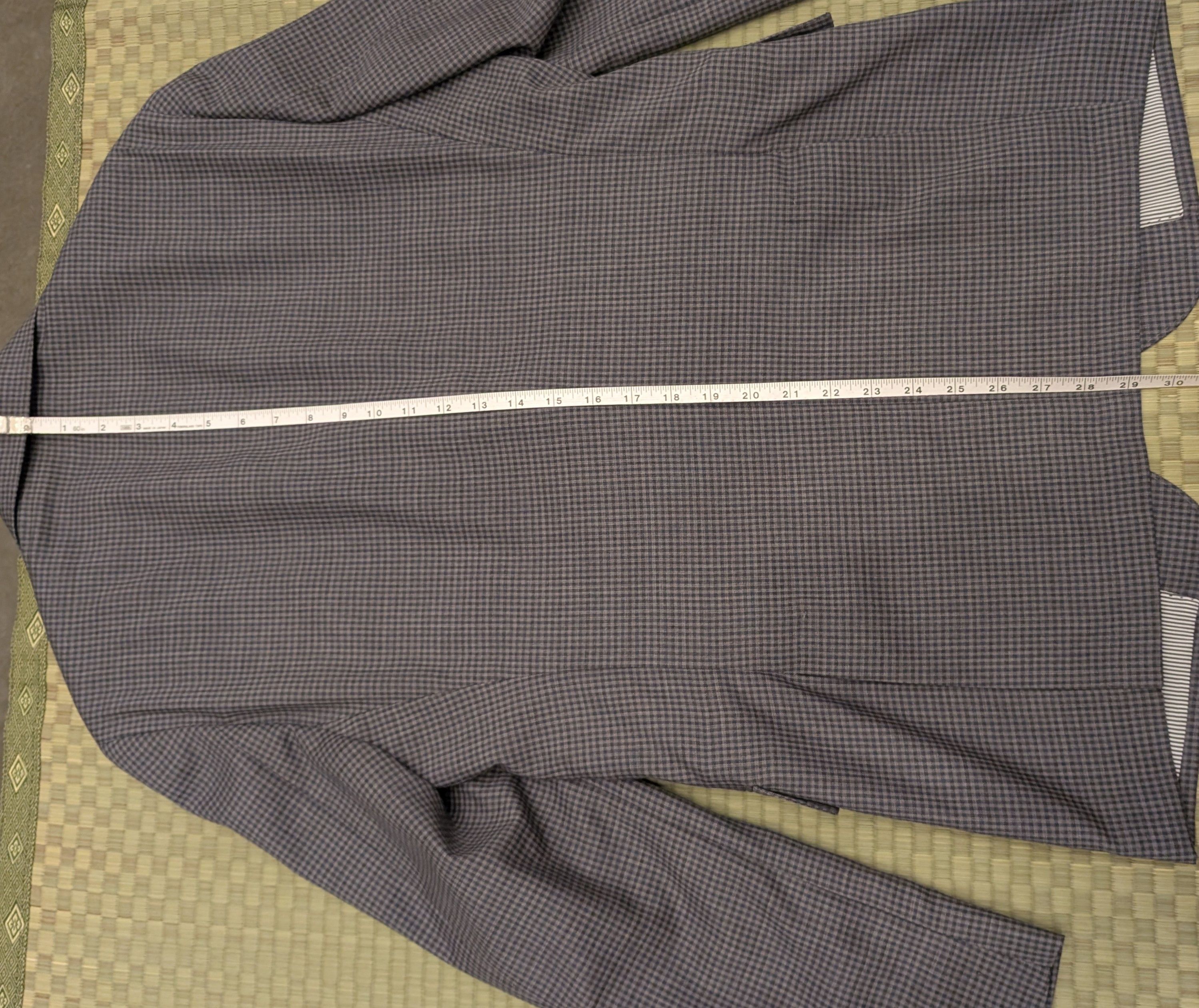 Todd Snyder Todd Snyder Mayfair Fit Sport Coat Blazer 100% Wool Check Size 38R - 8 Thumbnail