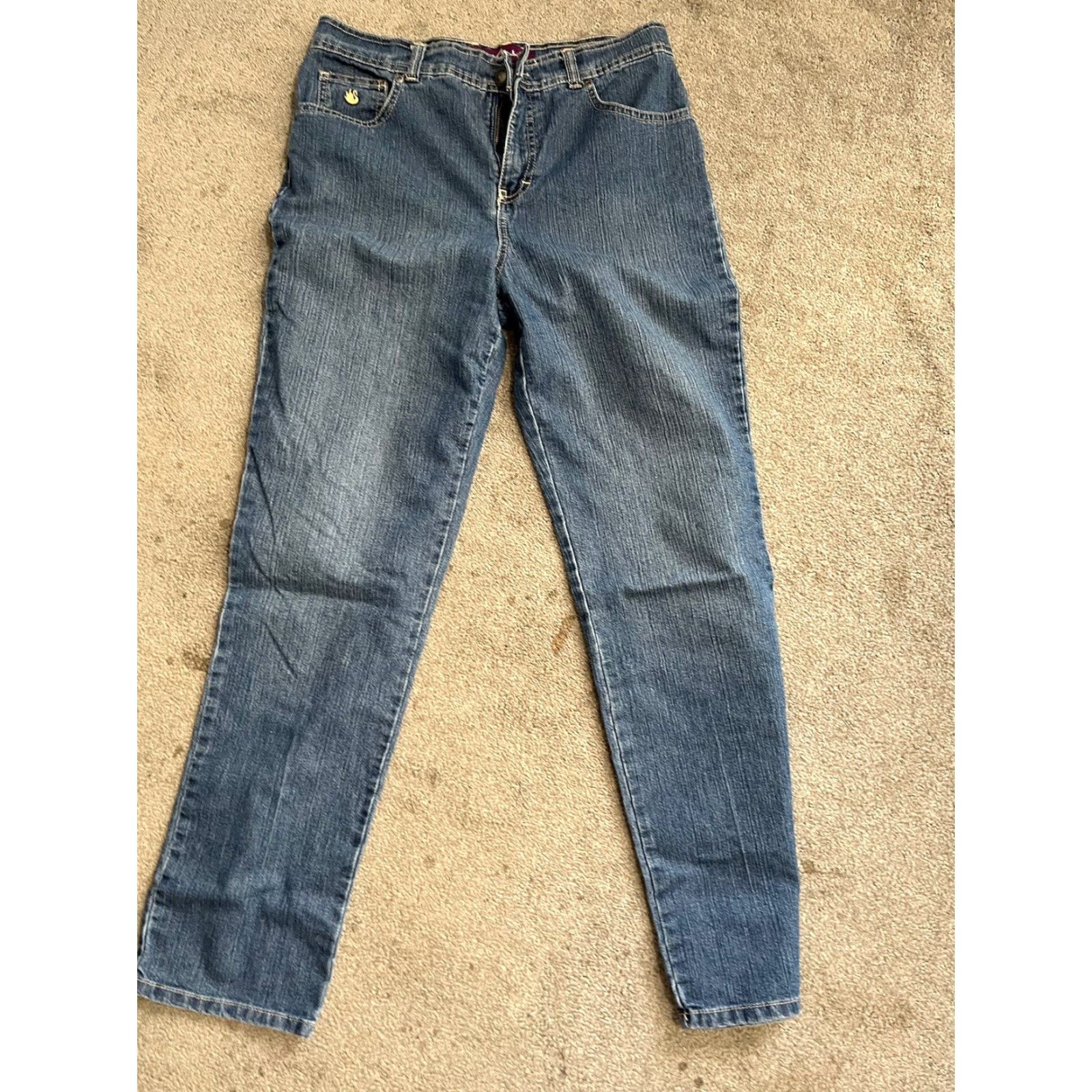 Gloria Vanderbilt Gloria Vanderbilt Jeans Womens Size 8 Blue Straight Amanda Regular Women Jeans 8 Blue Gloria Vanderbilt Amanda 90s Theme American Designer Mens Women Size 30" / US 8 / IT 44 - 3 Thumbnail