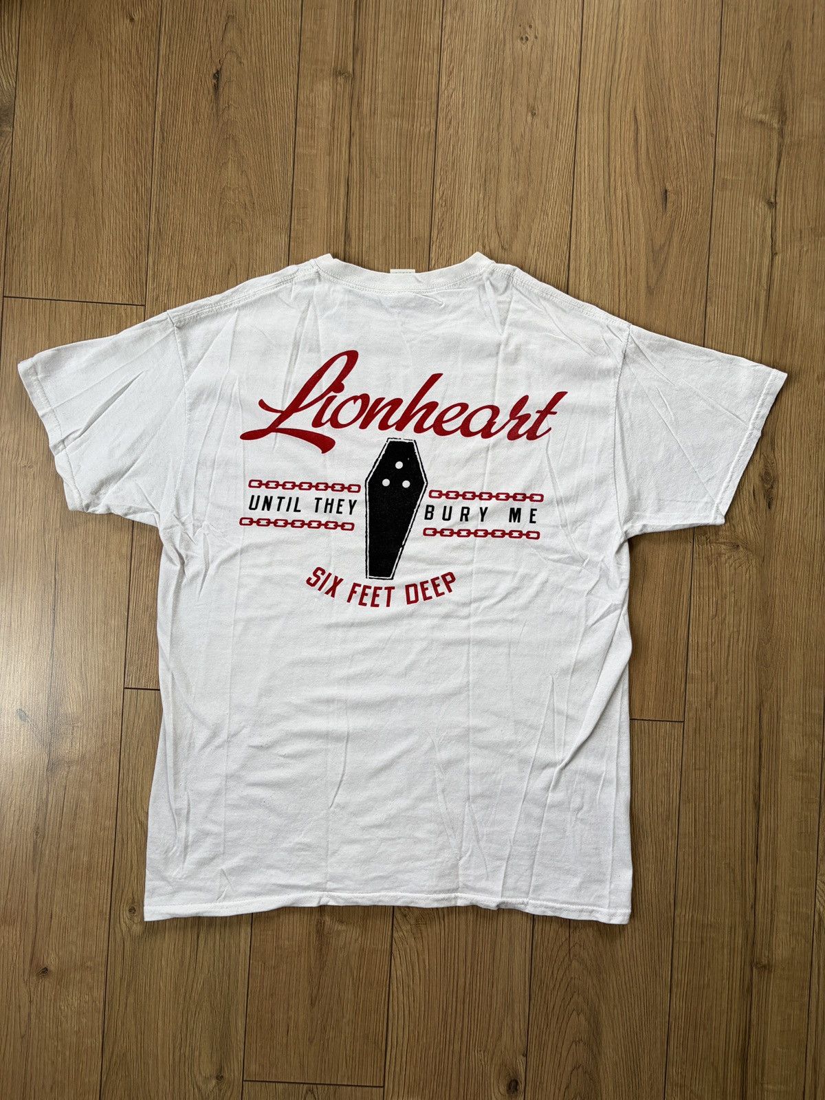 Band Tees Lionheart Hardcore Band T-shirt Size US L / EU 52-54 / 3 - 2 Thumbnail