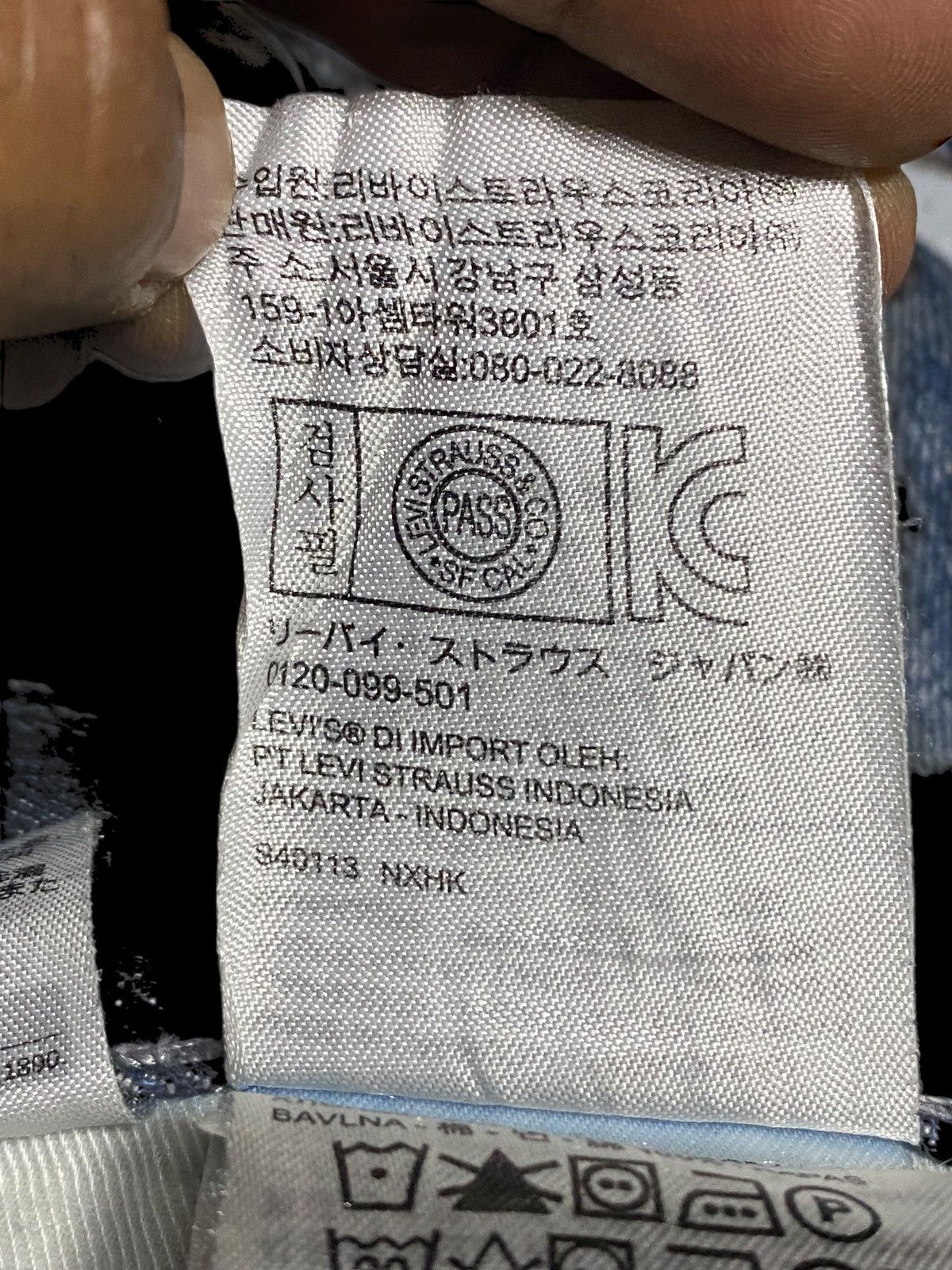 Levi's Vintage Clothing Levis 508 Y2K Unique Faded Slim Jeans Size US 34 / EU 50 - 16 Thumbnail