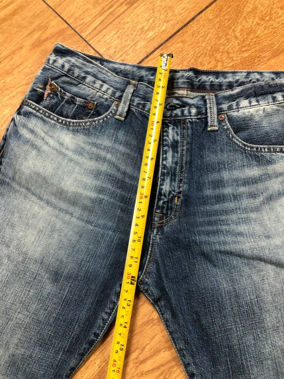 Polo Ralph Lauren mens jeans Polo Ralph Lauren Vintage Crazy Y2K denim Size US 29 - 19 Thumbnail