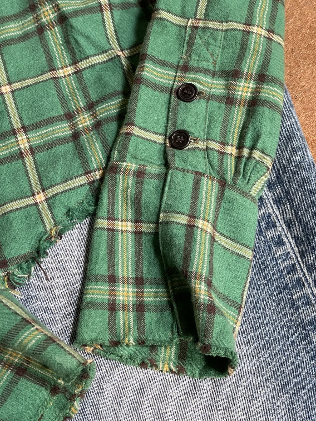 Greg Lauren Greg Lauren patchwork over shirt Size US S / EU 44-46 / 1 - 10 Thumbnail
