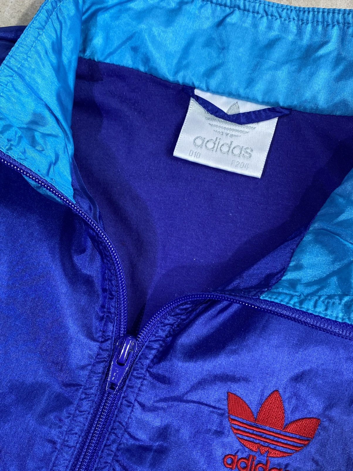 Adidas 🔥 Y2k ADIDAS COLORBLOCK TRACKSUIT RAVE TECHNO FIT PARACHUTE Size US M / EU 48-50 / 2 - 14 Thumbnail