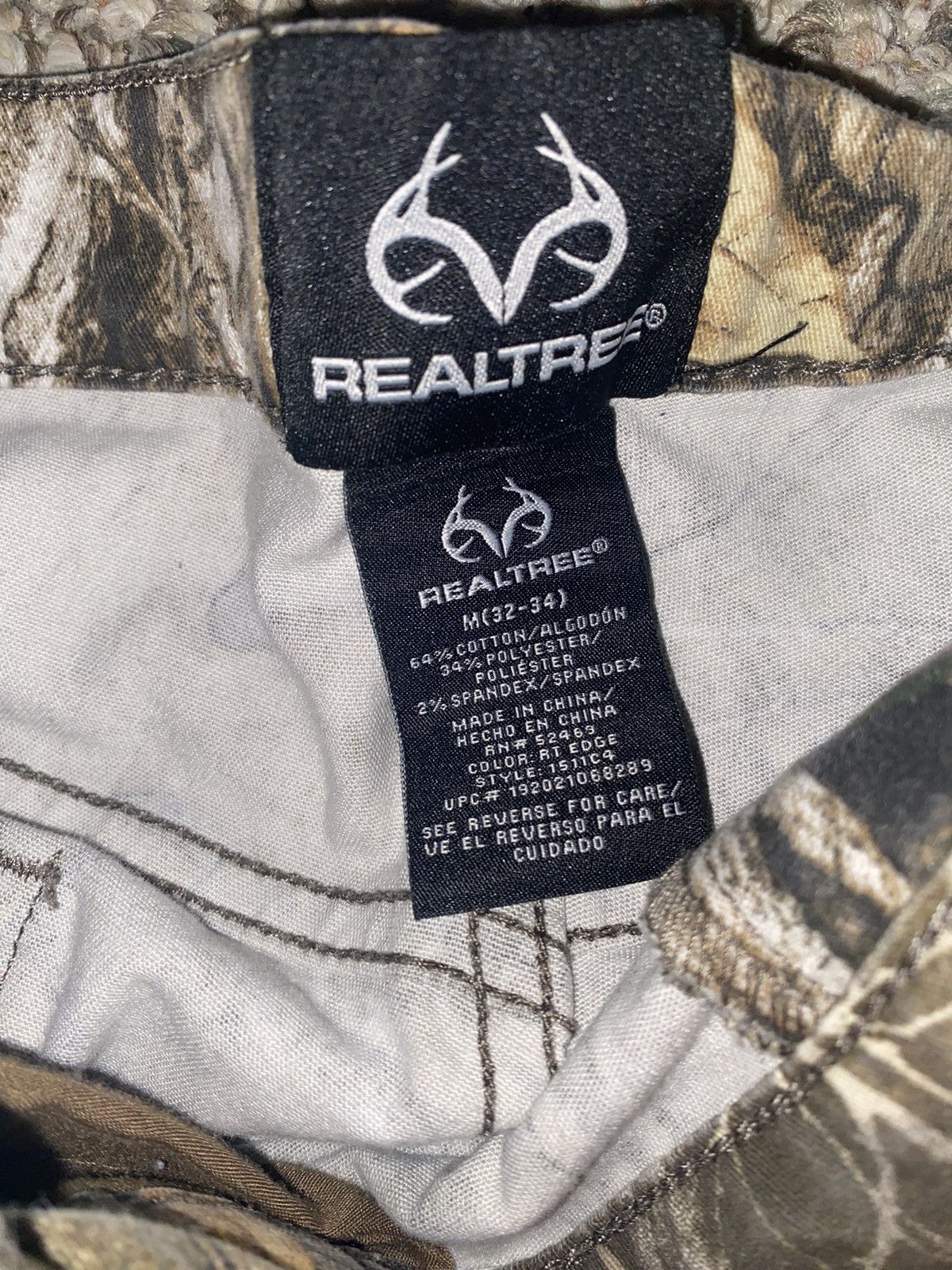 Realtree × Vintage Real Tree pants camo Size US 32 / EU 48 - 3 Thumbnail