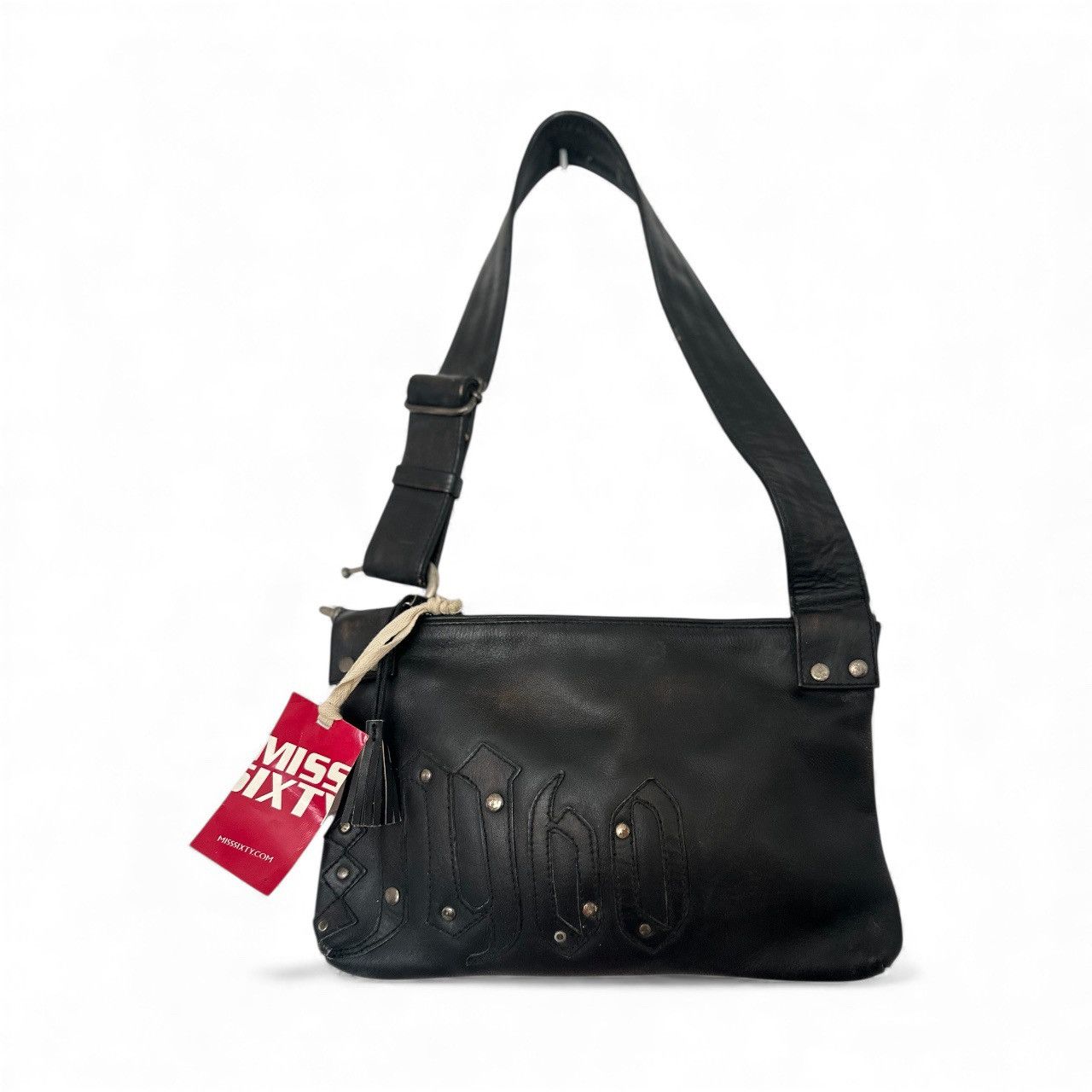 Miss Sixty Miss sixty archive leather bag cyber studs avant garde swag Size ONE SIZE - 2 Thumbnail