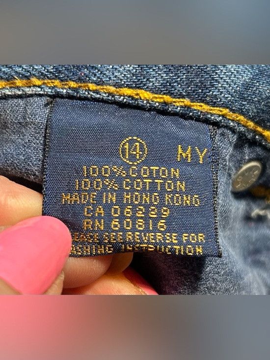 Gloria Vanderbilt Vintage Gloria Vanderbilt Murjani High Rise Boot Cut Jeans Size 29" - 7 Thumbnail