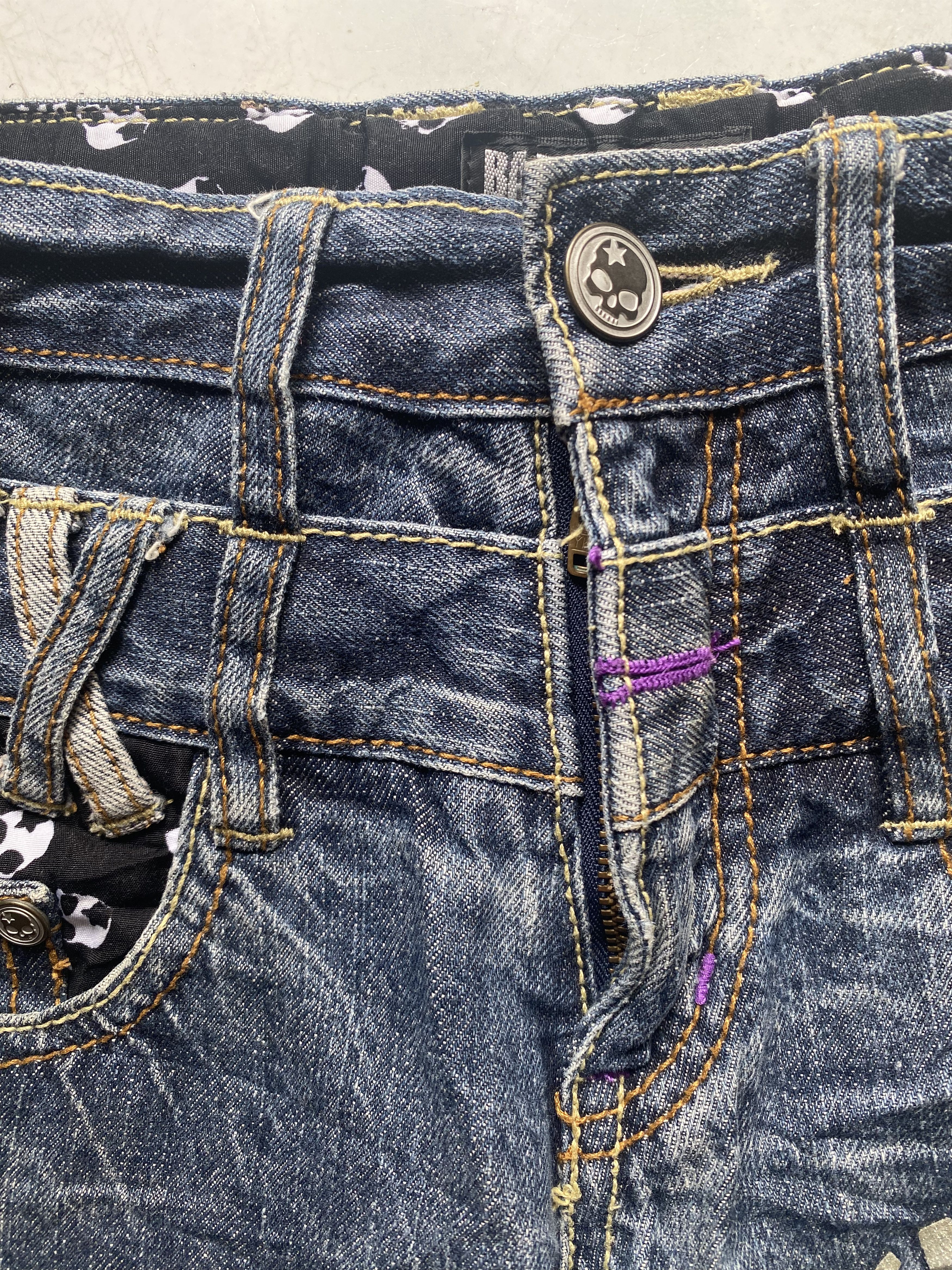 If Six Was Nine × Japanese Brand Ba-tsu Studio Double Waist Size US 28 / EU 44 - 4 Thumbnail