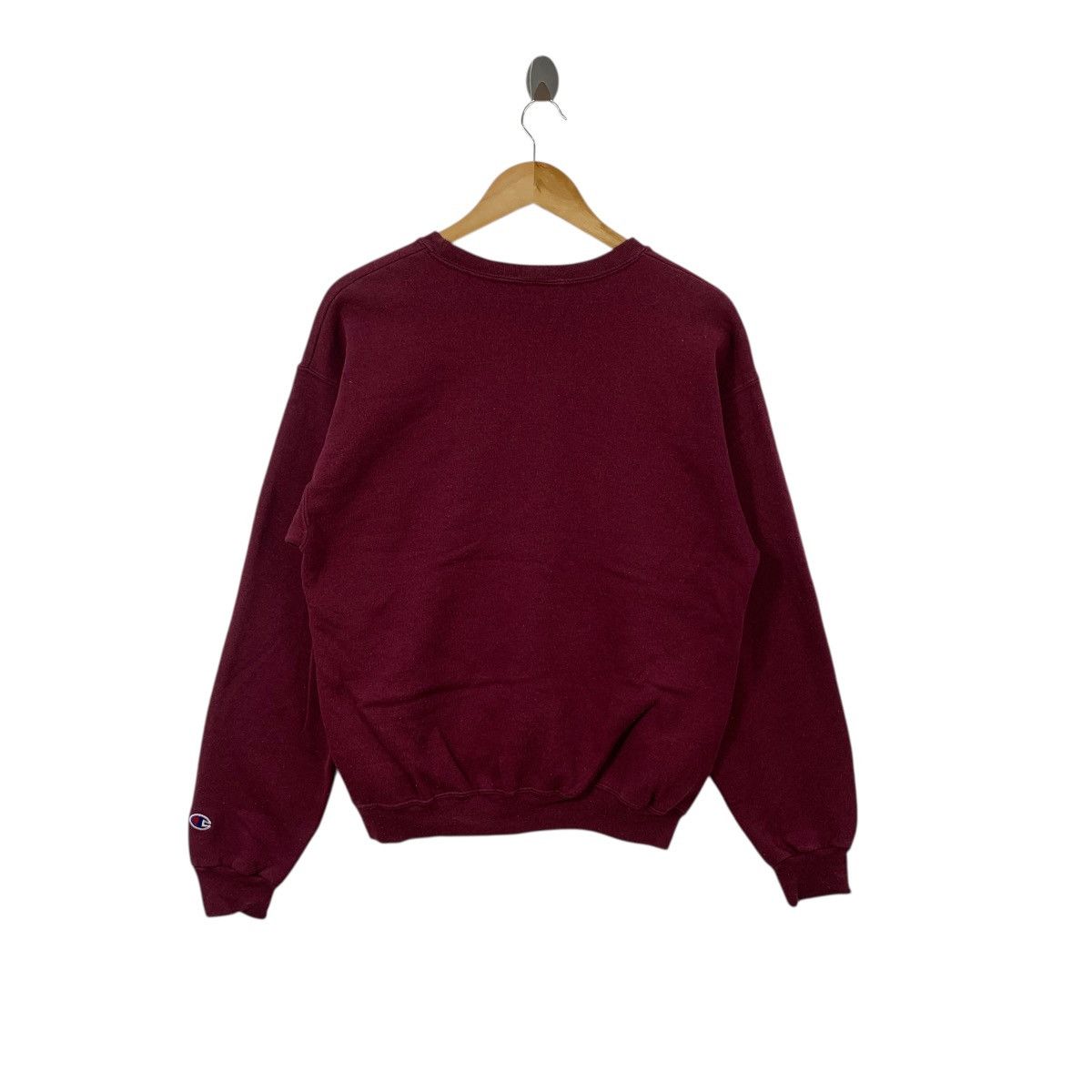 Champion Vintage 90’ CHAMPION REVERSE WEAVE Script Logo Sweatshirt Size M / US 6-8 / IT 42-44 - 6 Thumbnail