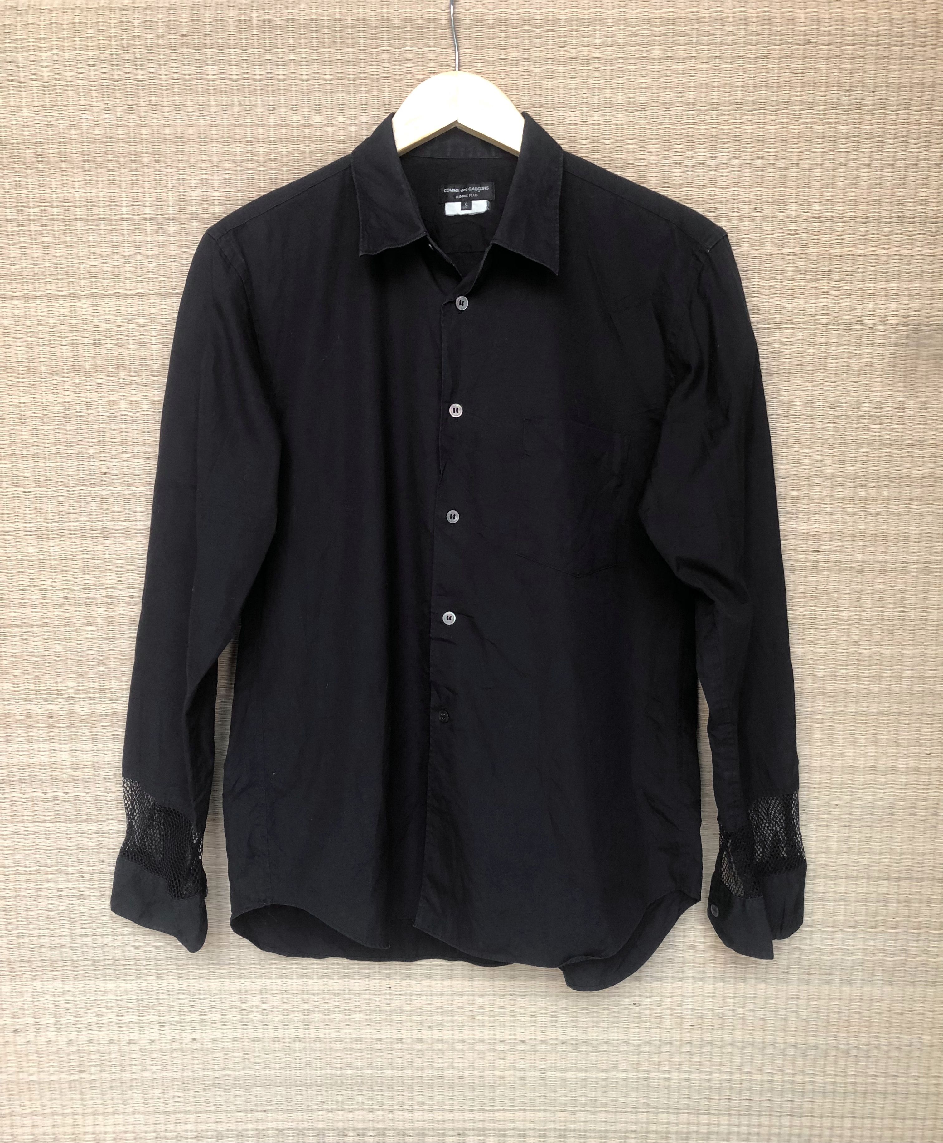 Comme des Garcons Homme Plus AD2011 fishnet shirt Size US S / EU 44-46 / 1 - 1 Thumbnail