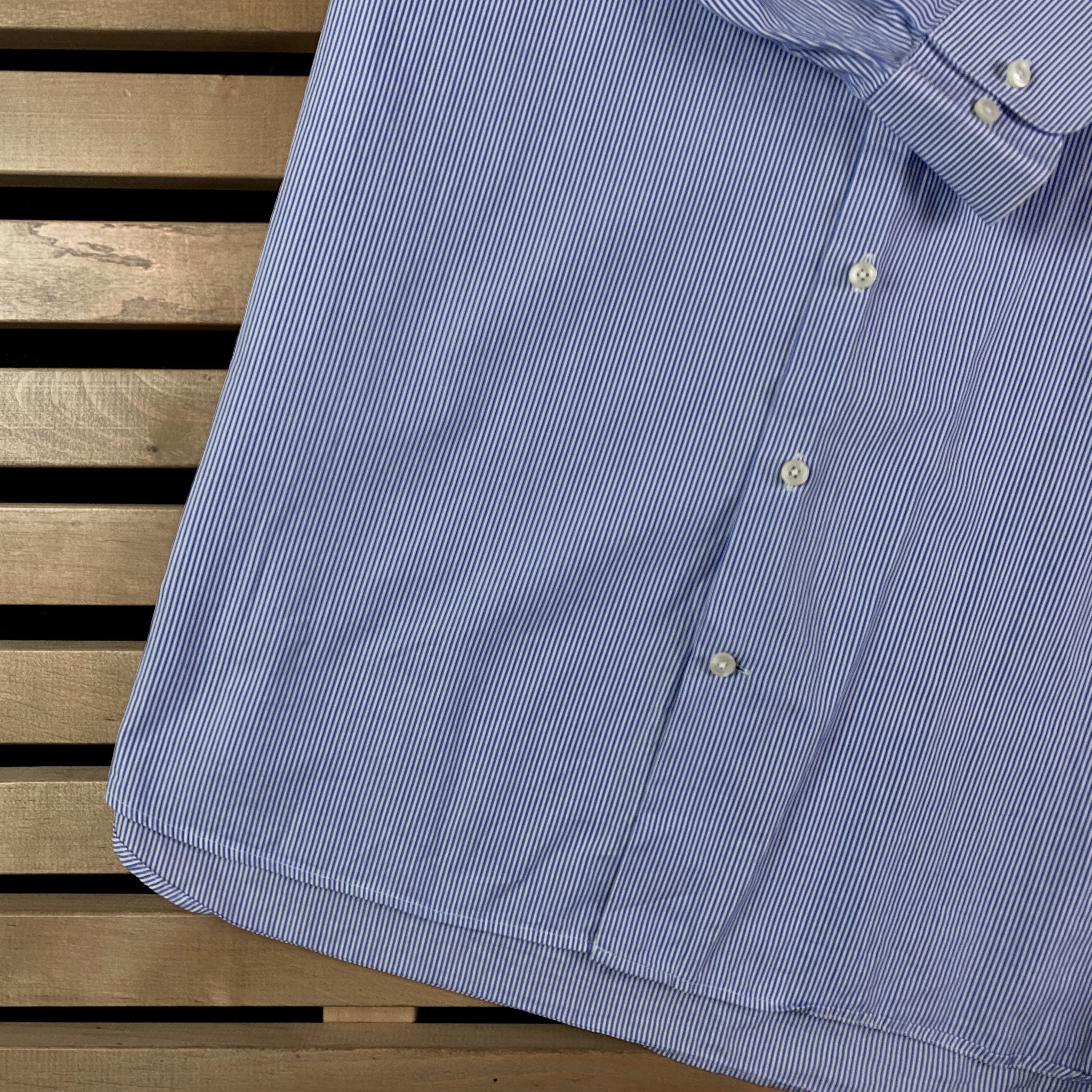 Suitsupply Mens Shirt Long Sleeve Suitsupply Size 43/17 Size US L / EU 52-54 / 3 - 3 Thumbnail