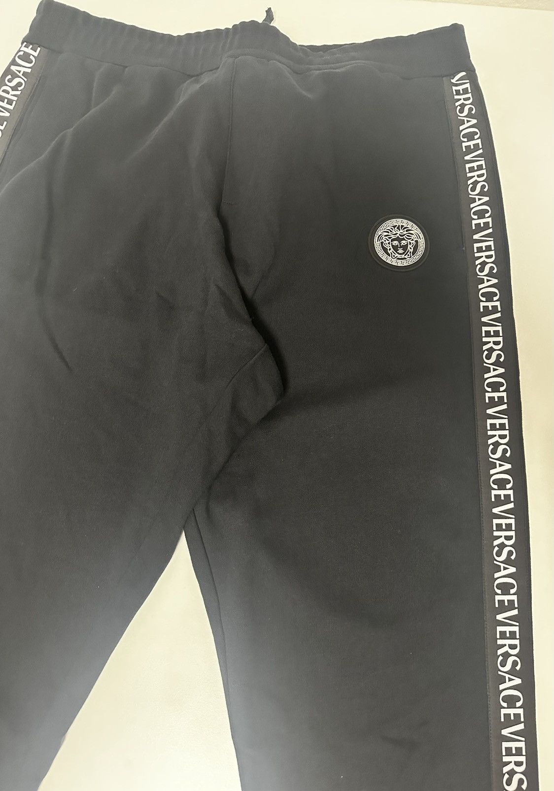 Versace Versace Black Sweatpants Size US 38 / EU 54 - 3 Thumbnail