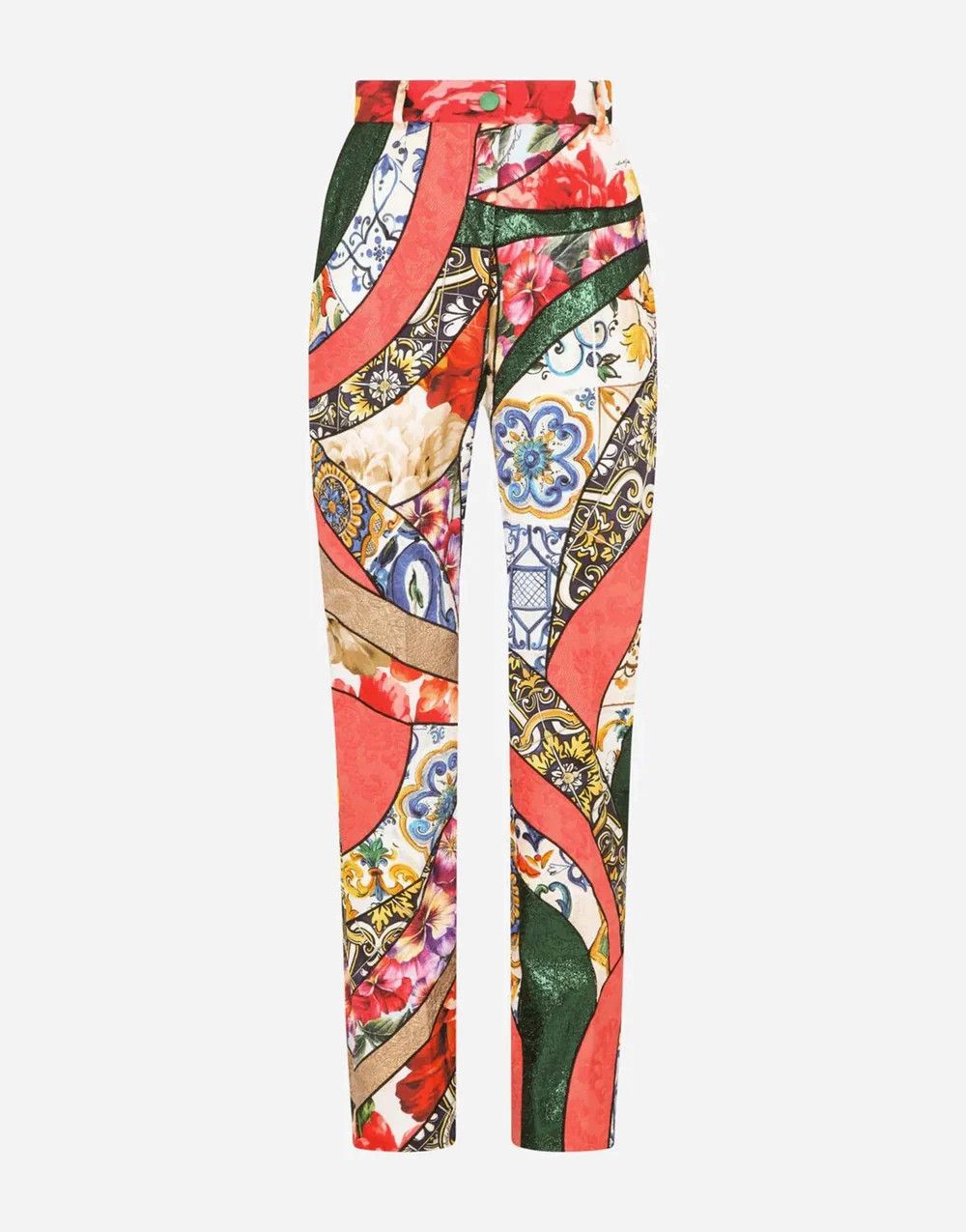 Dolce & Gabbana o1y0925 Casual Pant in Multicolor Size 27" / US 4 / IT 40 - 1 Thumbnail