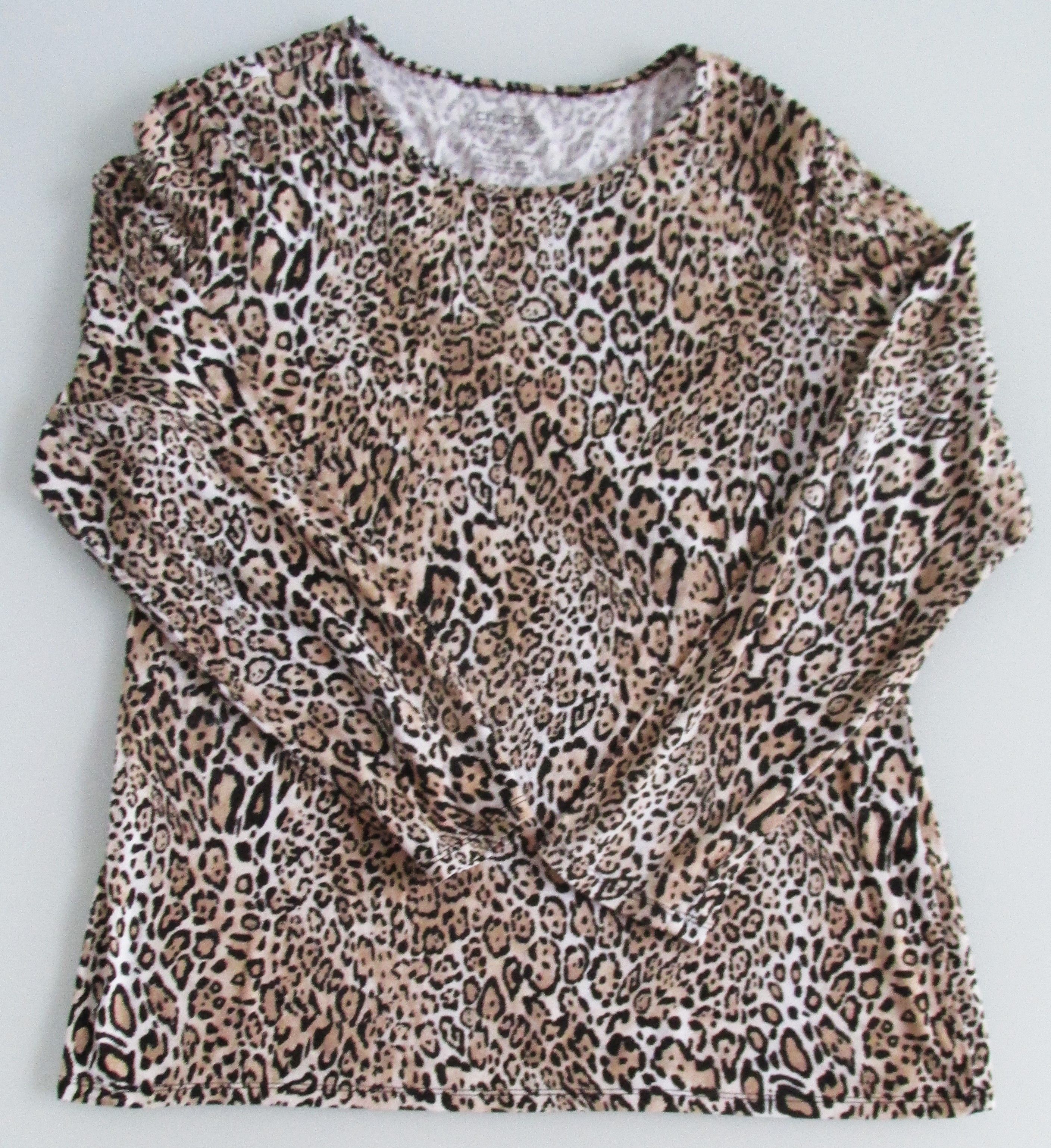 Chicos Chico's Women's Knit Tops Size 1 (Medium) Size M / US 6-8 / IT 42-44 - 1 Thumbnail