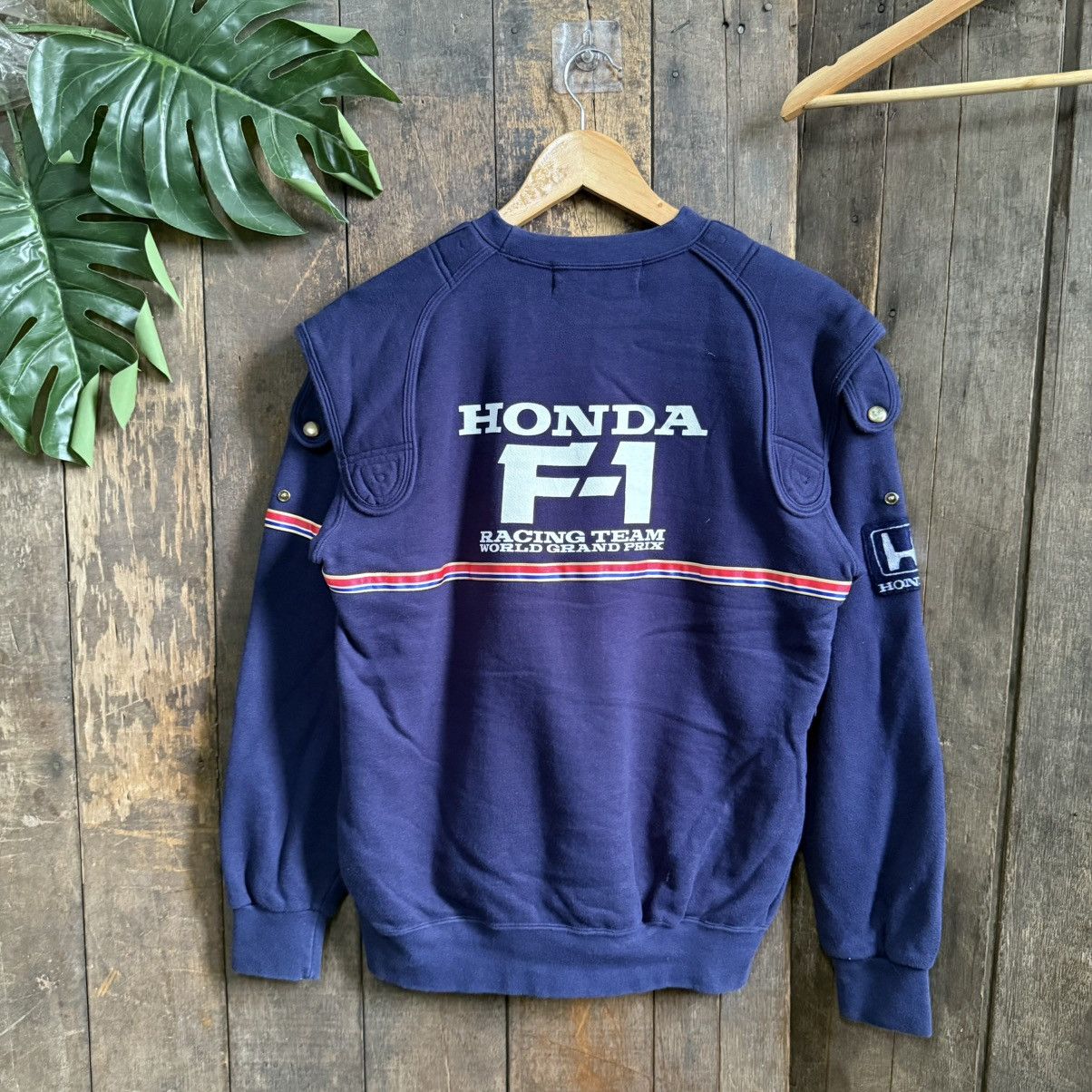 Honda Vintage Honda F1 Racing Team World Grandprix Sweatshirt Size US S / EU 44-46 / 1 - 1 Thumbnail