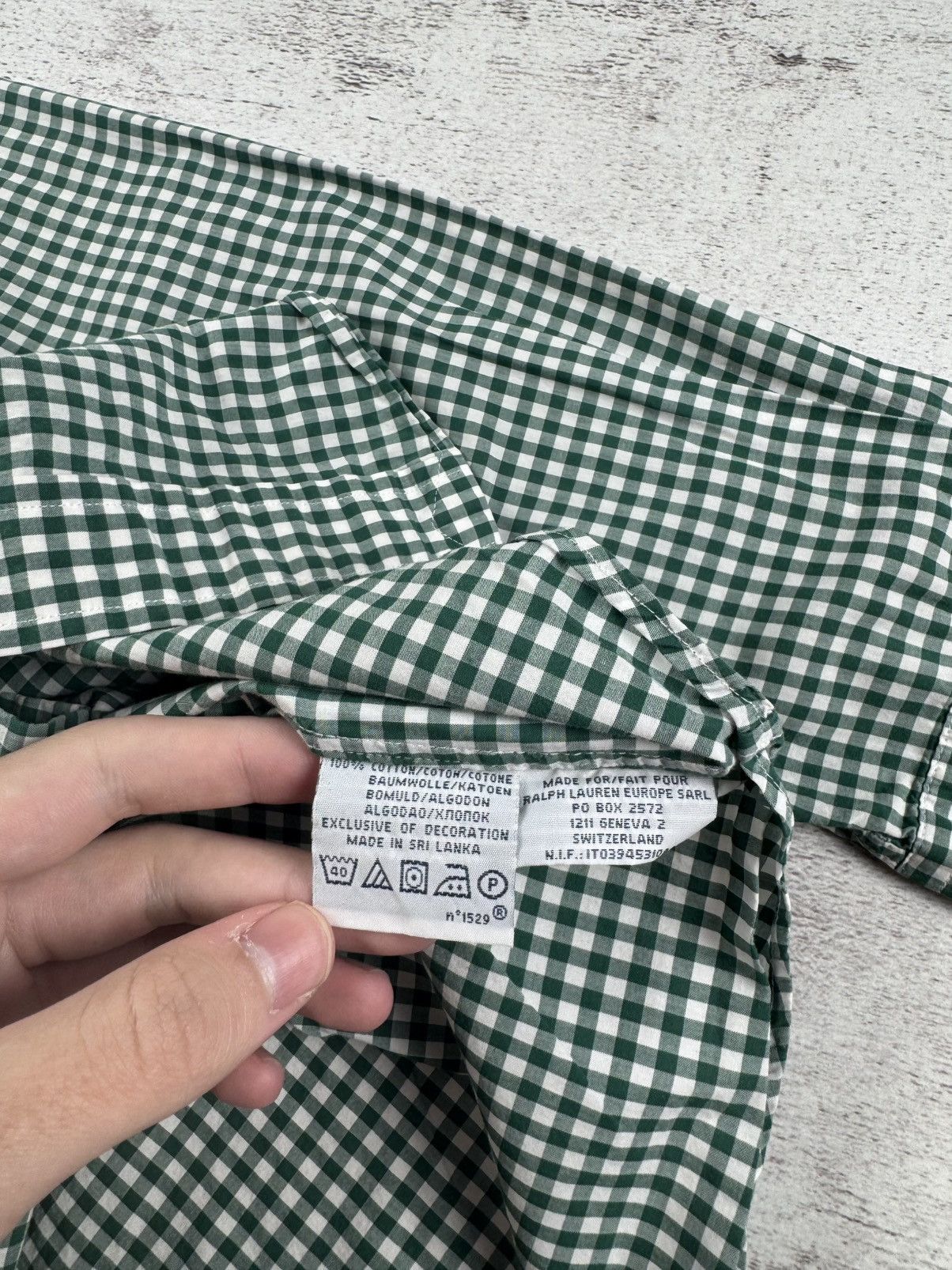 Polo Ralph Lauren Polo Ralph Lauren Checked Striped Longsleeve Button Shirt Size US M / EU 48-50 / 2 - 12 Thumbnail