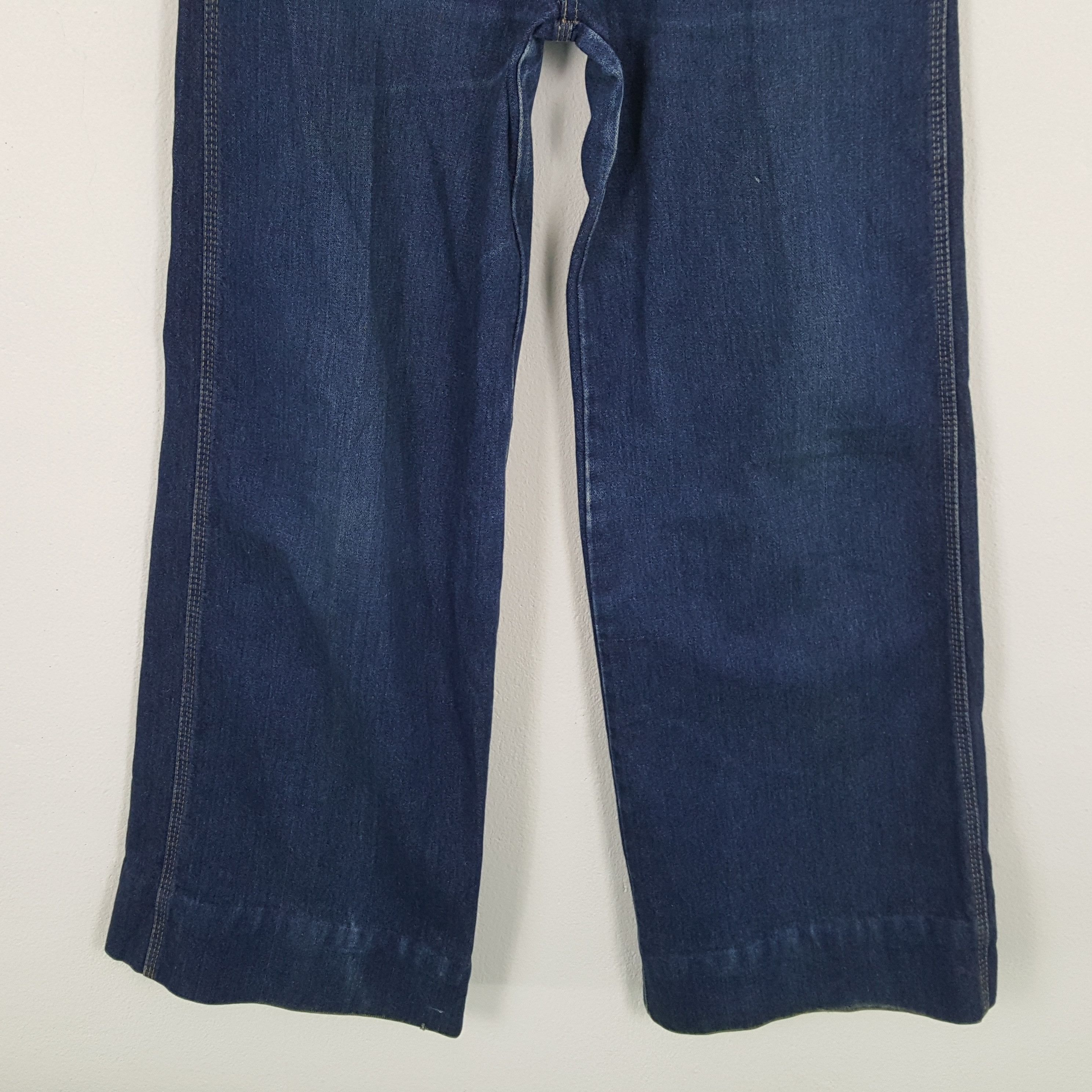 If Six Was Nine × Vintage WEST COAST Streetwear Fashion Baggy Style Jeans Size 29" - 3 Thumbnail