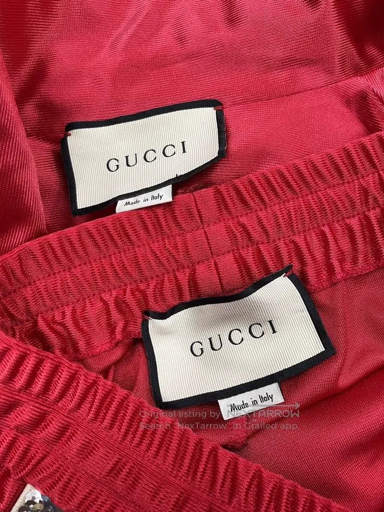 Gucci Gucci Red sequin set Size US S / EU 44-46 / 1 - 6 Thumbnail