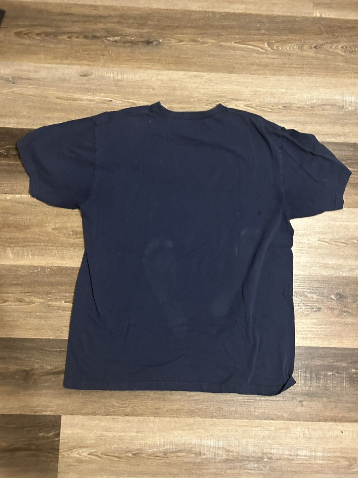 Nike Vintage navy blue Nike shirt Size US L / EU 52-54 / 3 - 2 Thumbnail