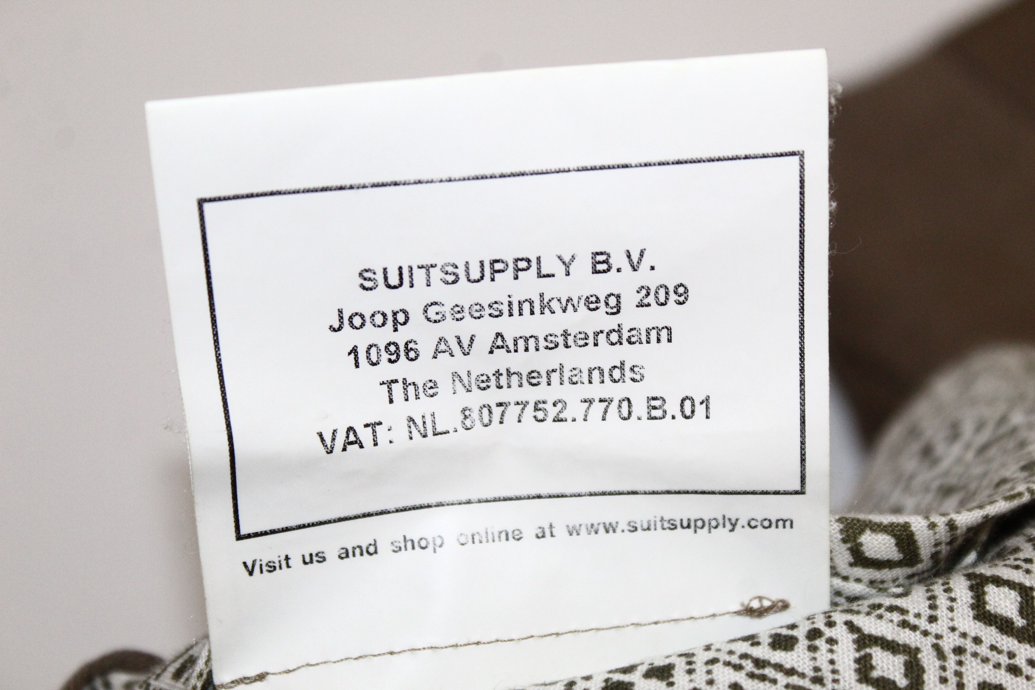 Suitsupply Suitsupply Cotton Linen Straight-leg Chino Pants mod.B539 Size US 38 / EU 54 - 7 Thumbnail