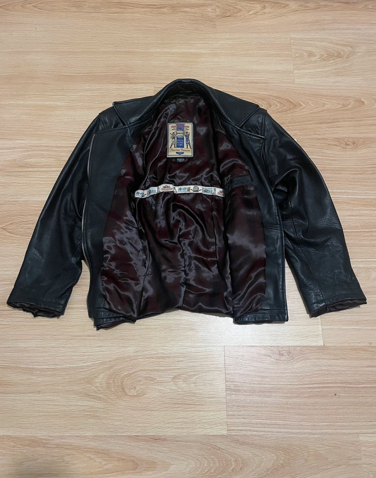Vintage Vintage 1996 Dakota Leather Jacket 90s Waist Fit L Size L / US 10 / IT 46 - 7 Thumbnail