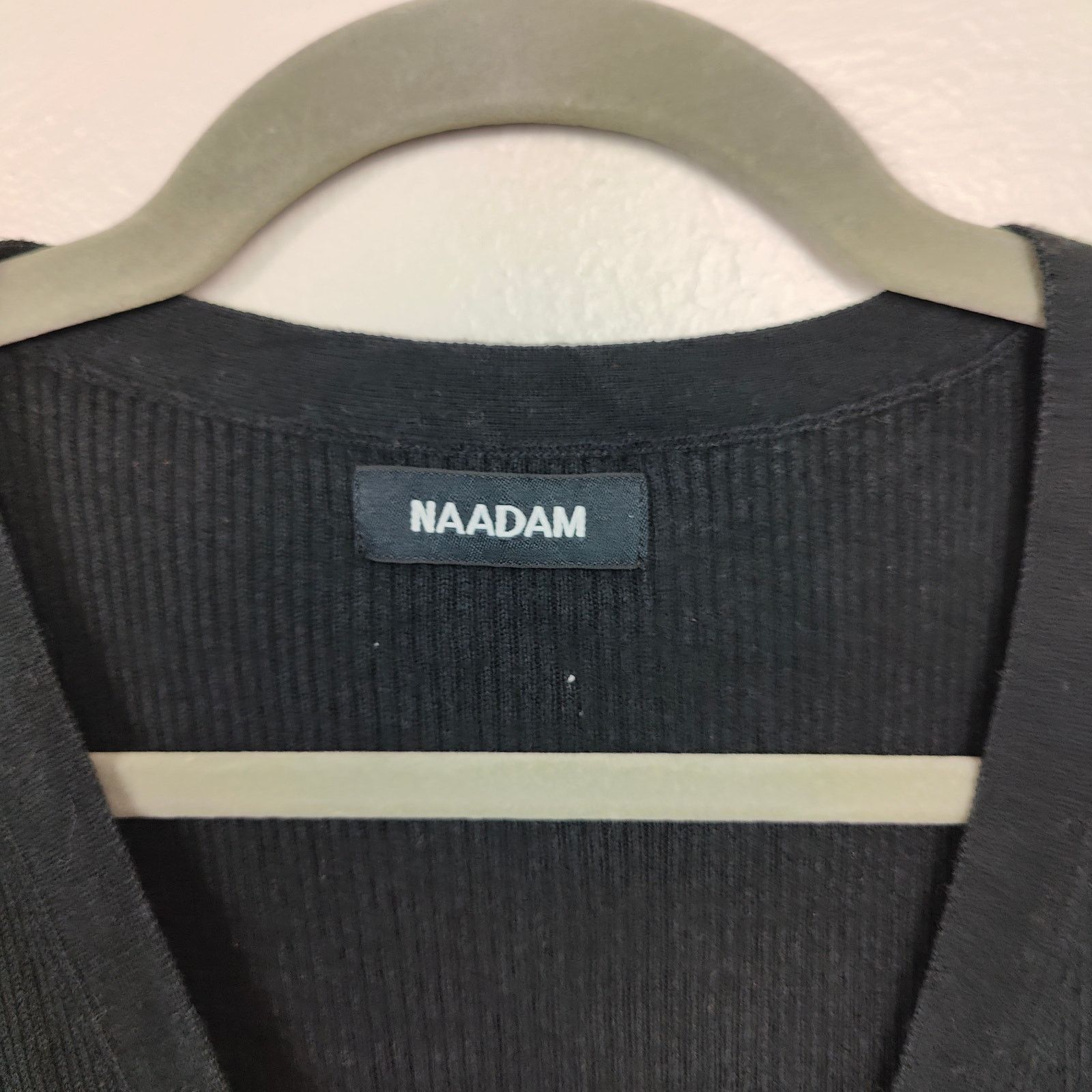 NAADAM Naadam Silk Cashmere Ribbed Tank Dress Womens XS Black Size XS / US 0-2 / IT 36-38 - 4 Thumbnail