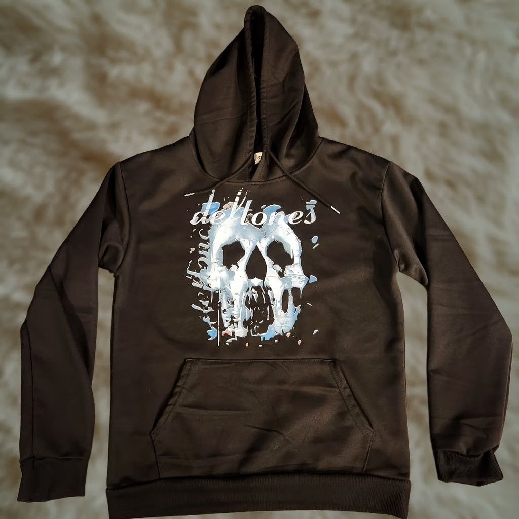Vintage Deftones Album Hoodie Size Medium Black Skull Cover Graphic New Size US M / EU 48-50 / 2 - 1 Thumbnail