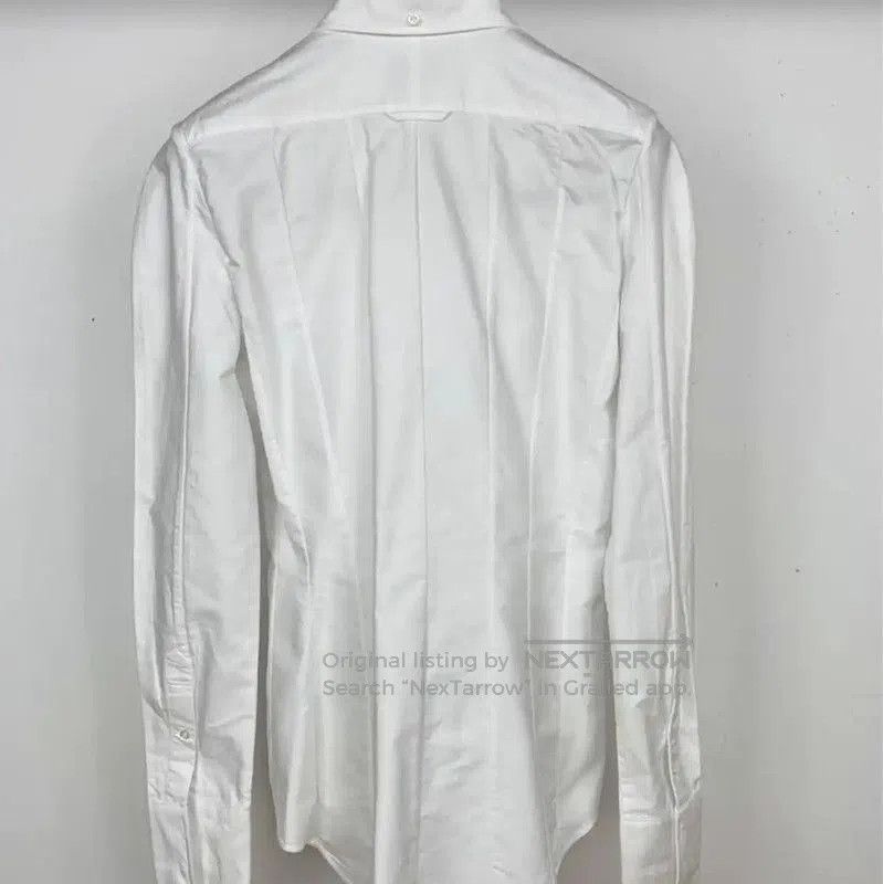 Thom Browne Thom Browne White Cotton Women's Shirt . Size L / US 10 / IT 46 - 2 Thumbnail